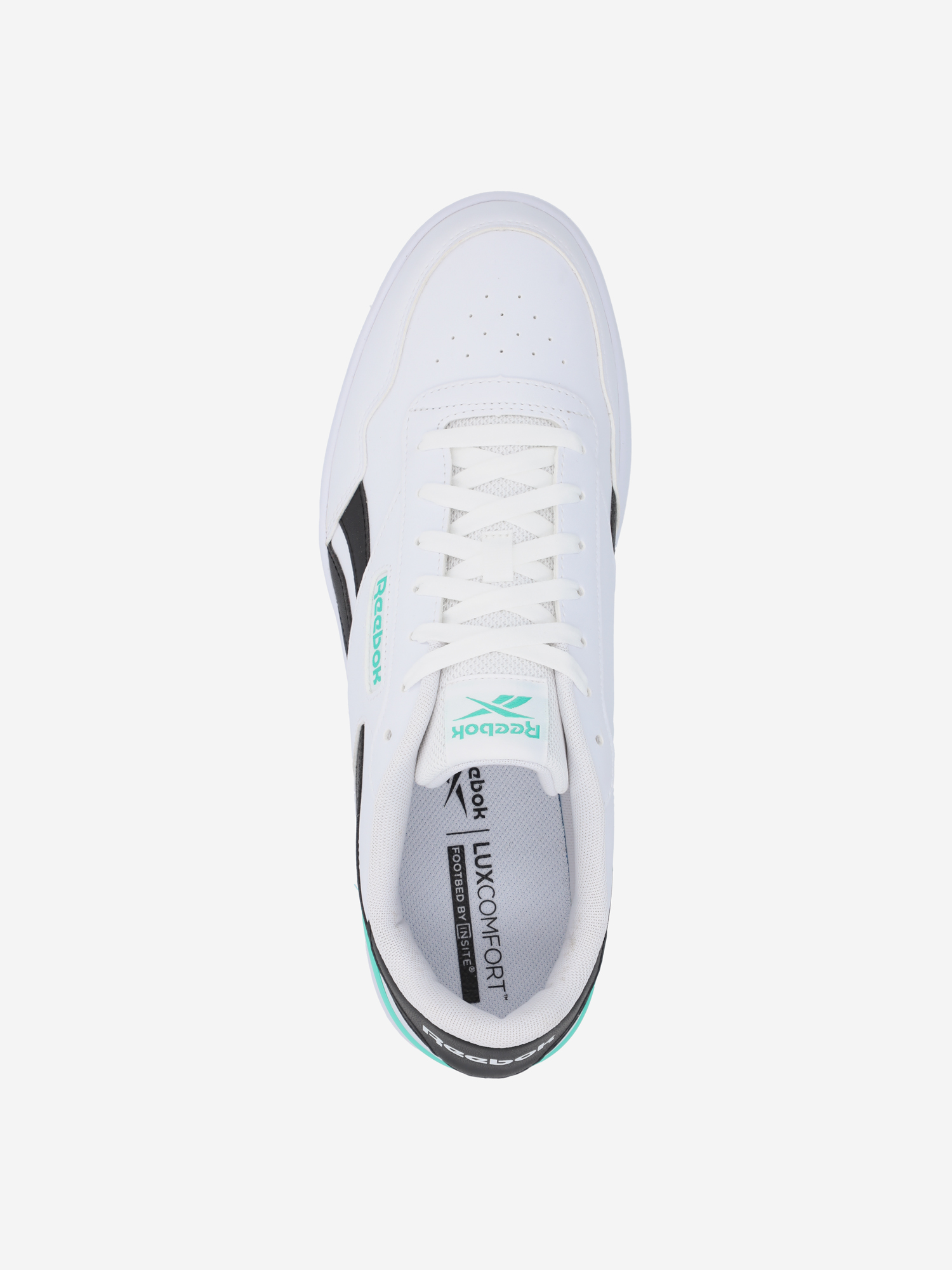 фото Кеды мужские reebok court advance clip, белый