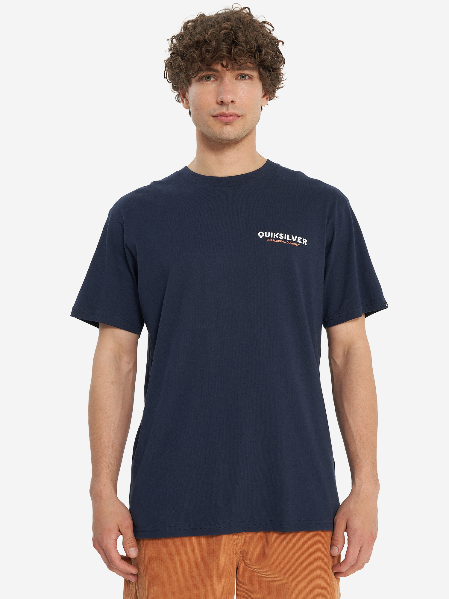 фото Футболка мужская quiksilver kunac, синий