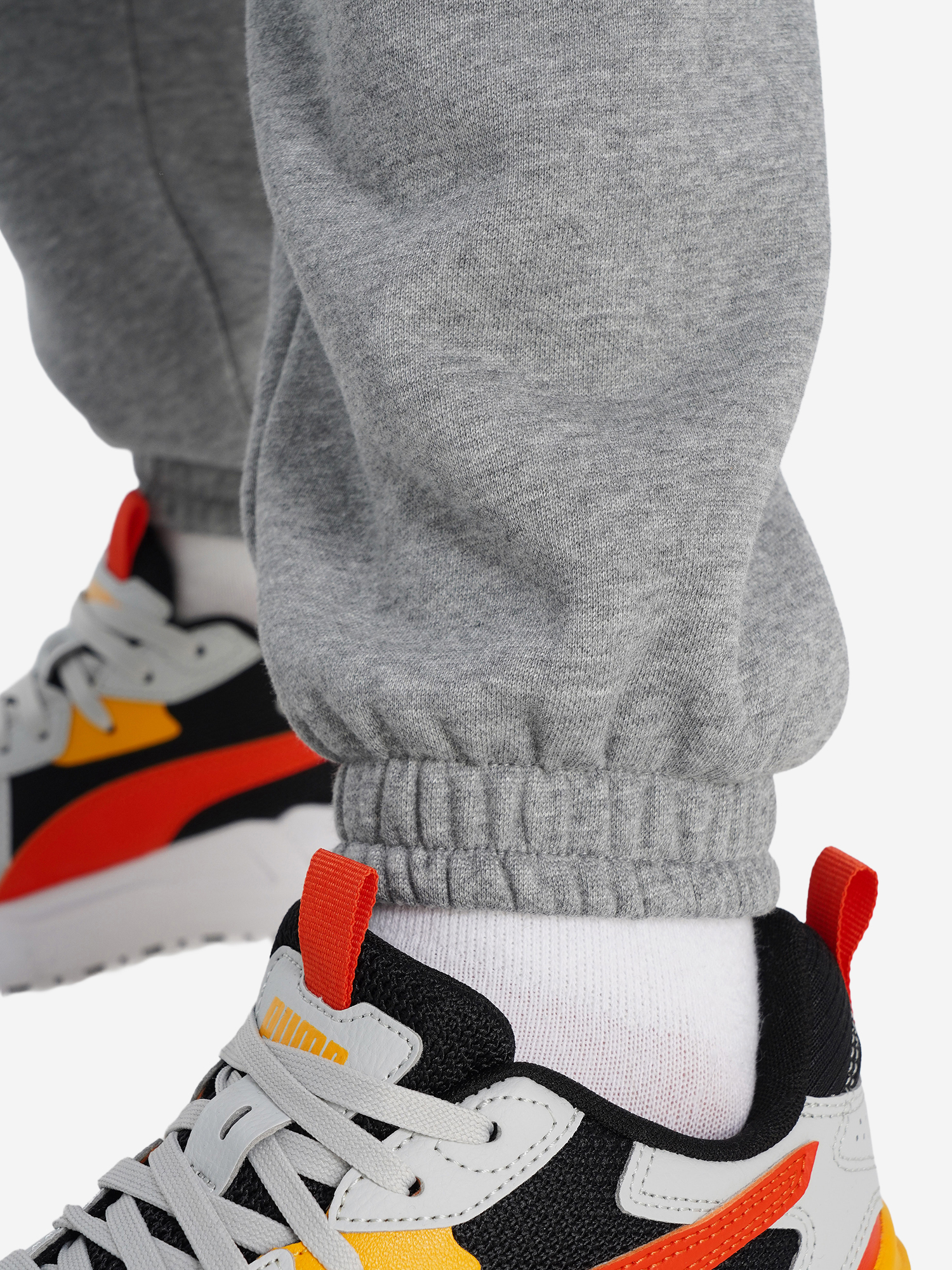 фото Брюки для мальчиков puma basketball hoopstellations, серый