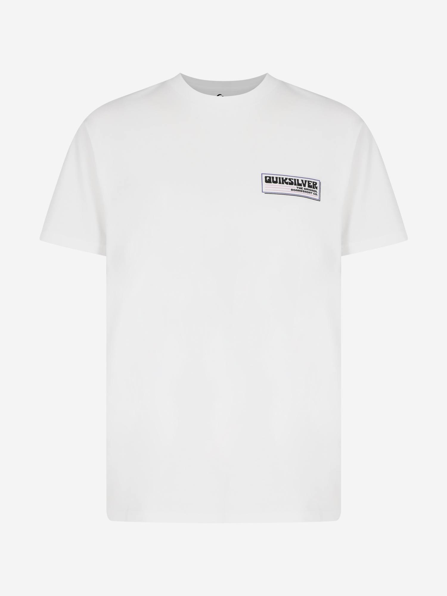 фото Футболка мужская quiksilver palm square, белый