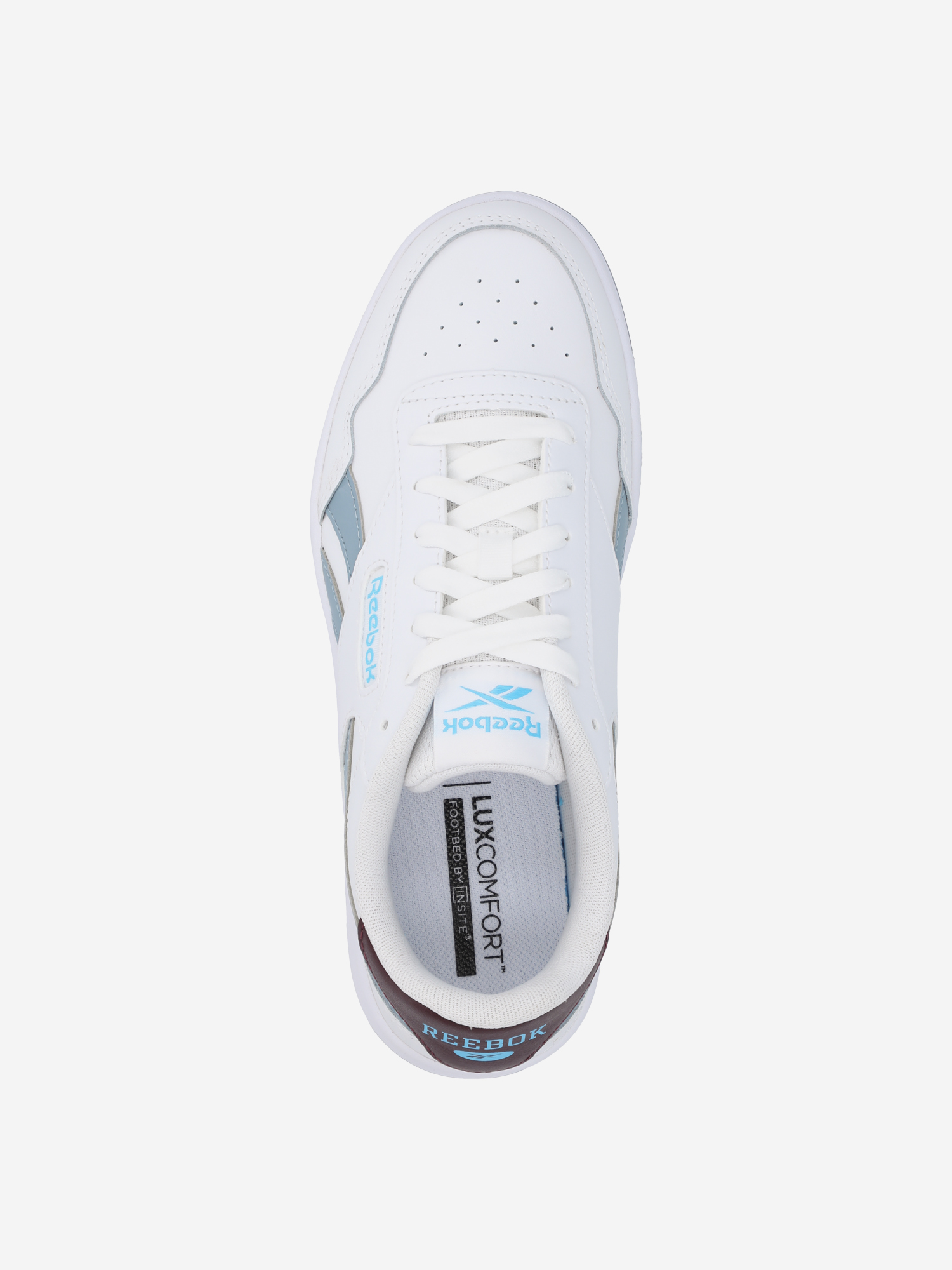 фото Кеды женские reebok court advance, белый