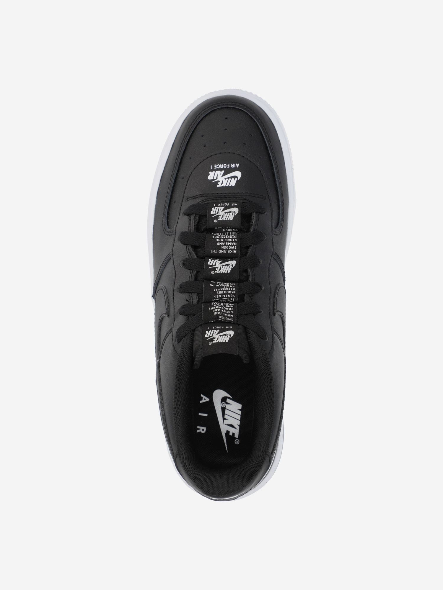 фото Кеды для девочек nike air force 1 lv8 3, черный