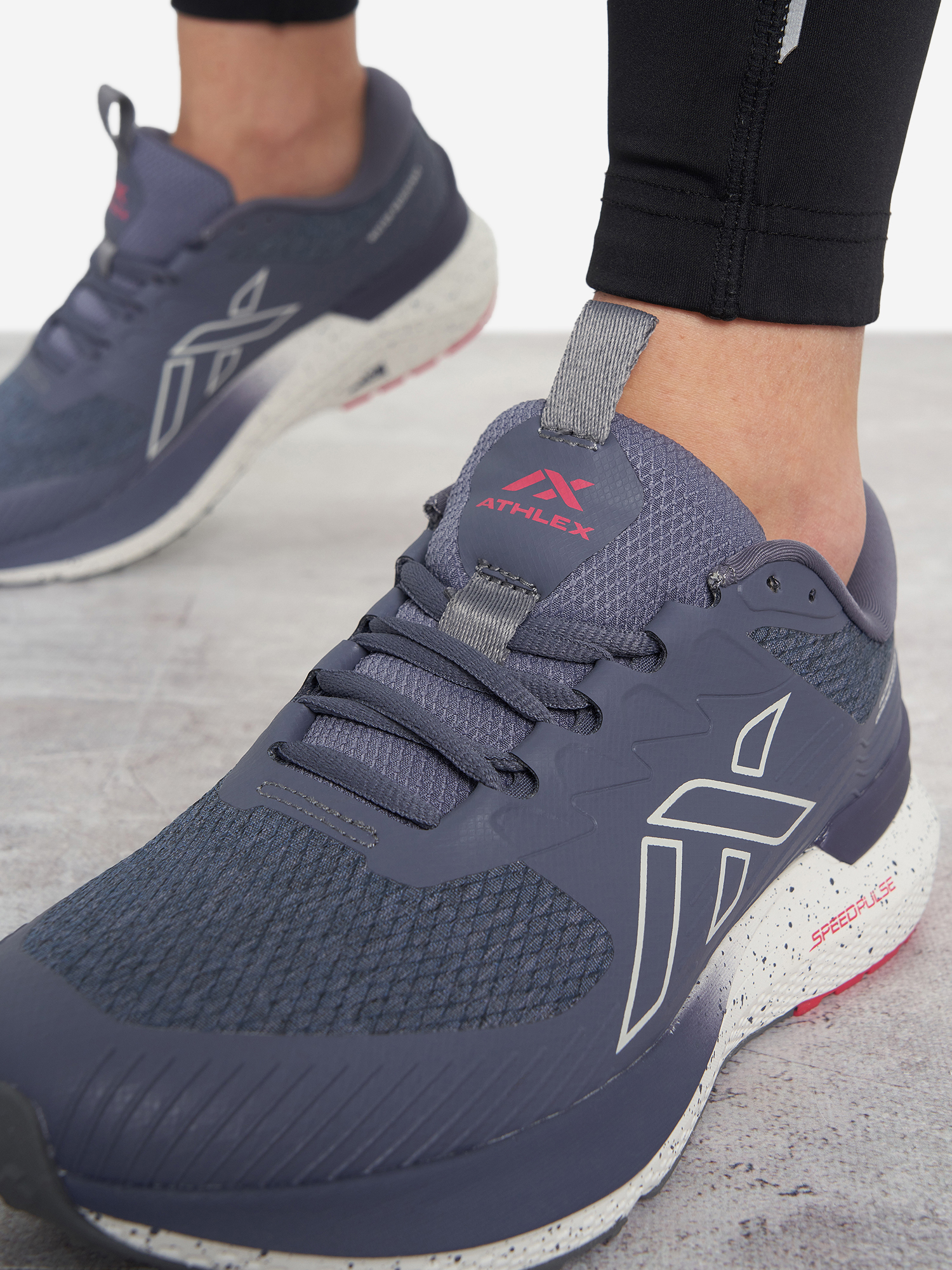 фото Кроссовки женские athlex navi wtr, фиолетовый