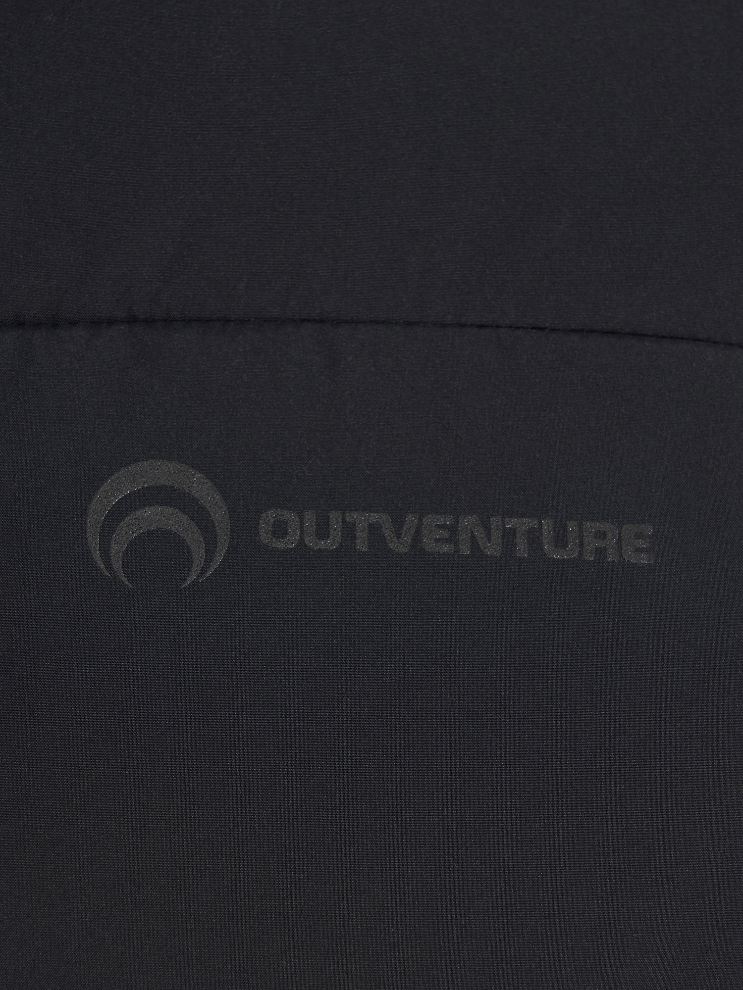 фото Пуховик мужской outventure, черный