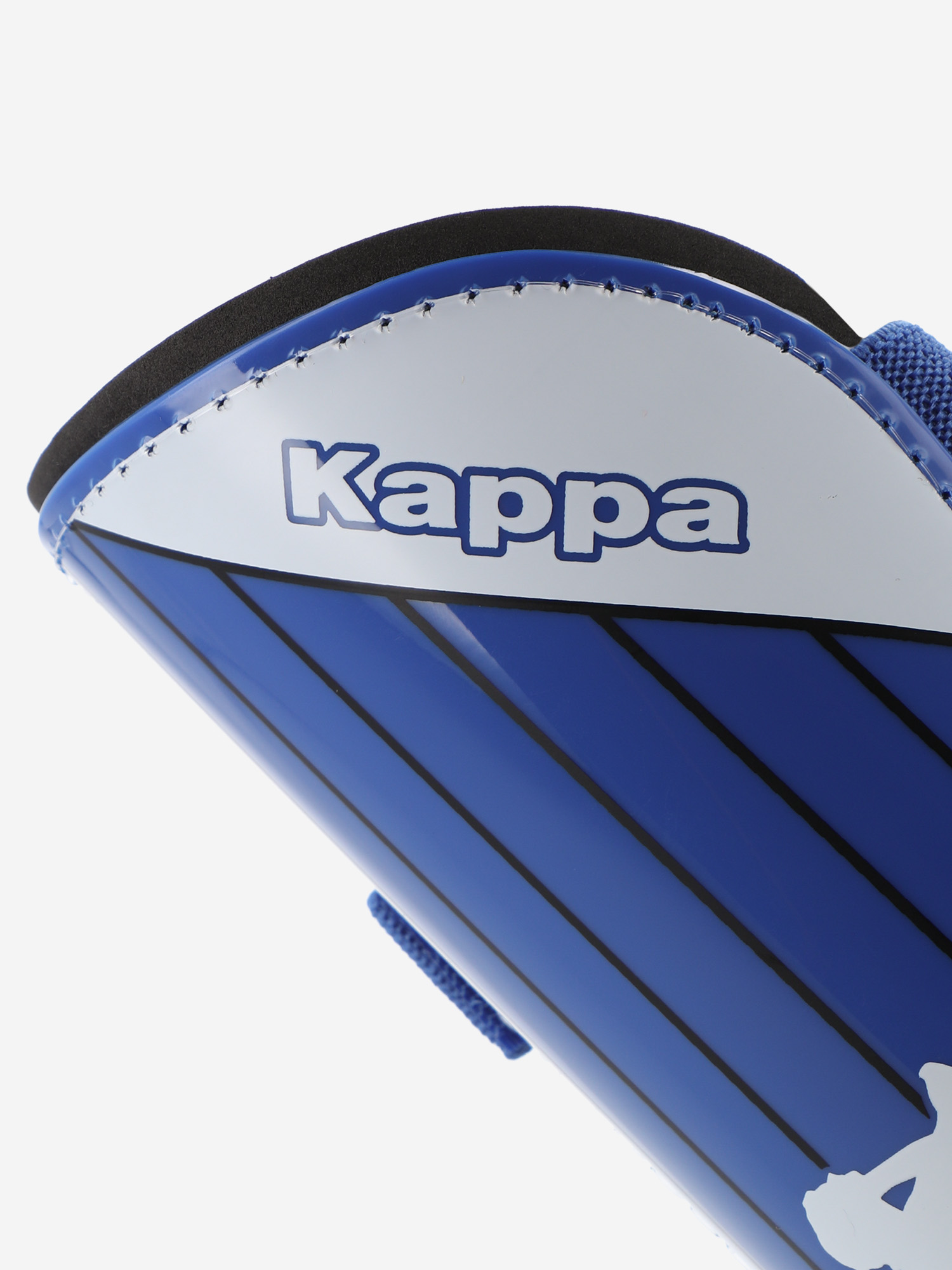 фото Щитки футбольные kappa forza guard, синий