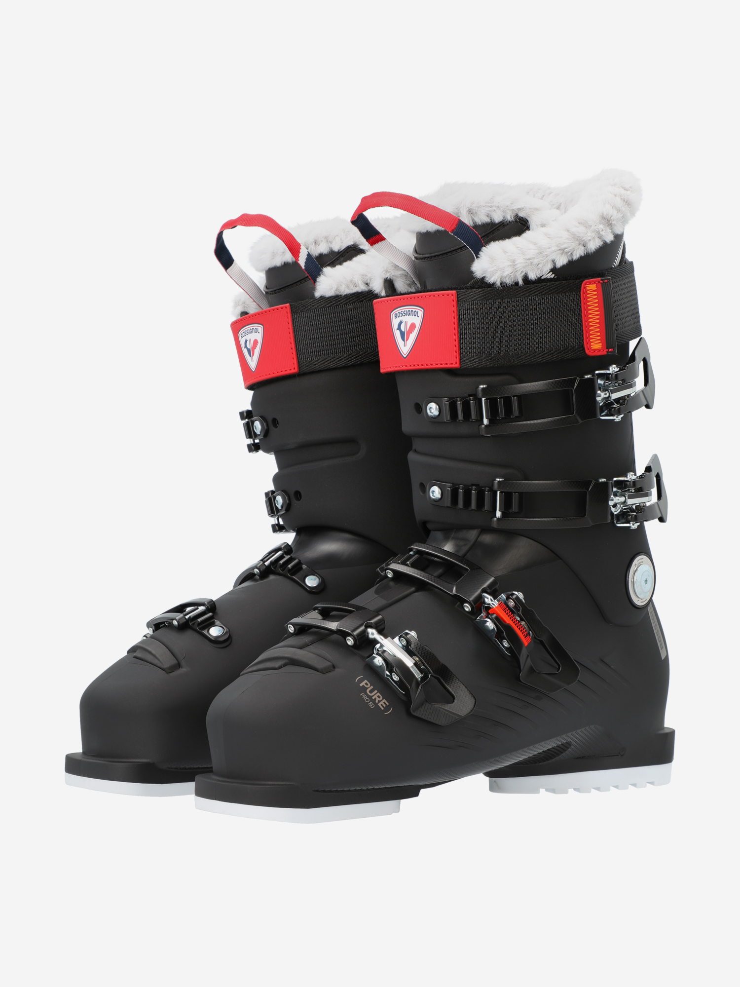 фото Ботинки горнолыжные женские rossignol pure pro 80, черный