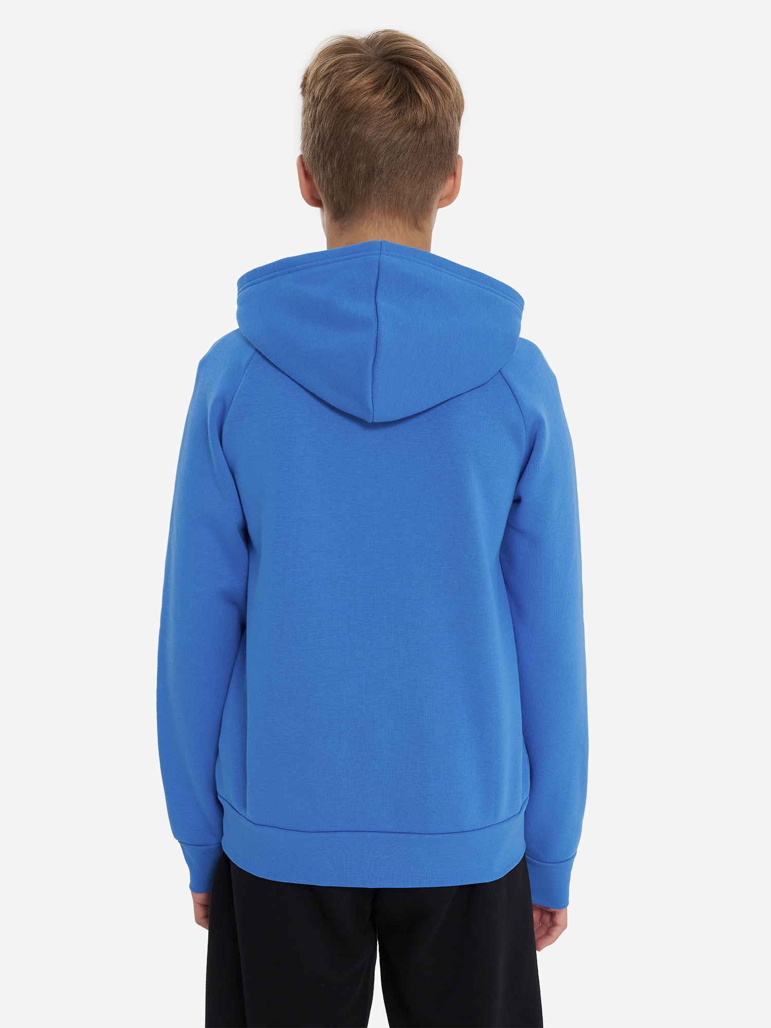 фото Худи для мальчиков under armour rival fleece, синий