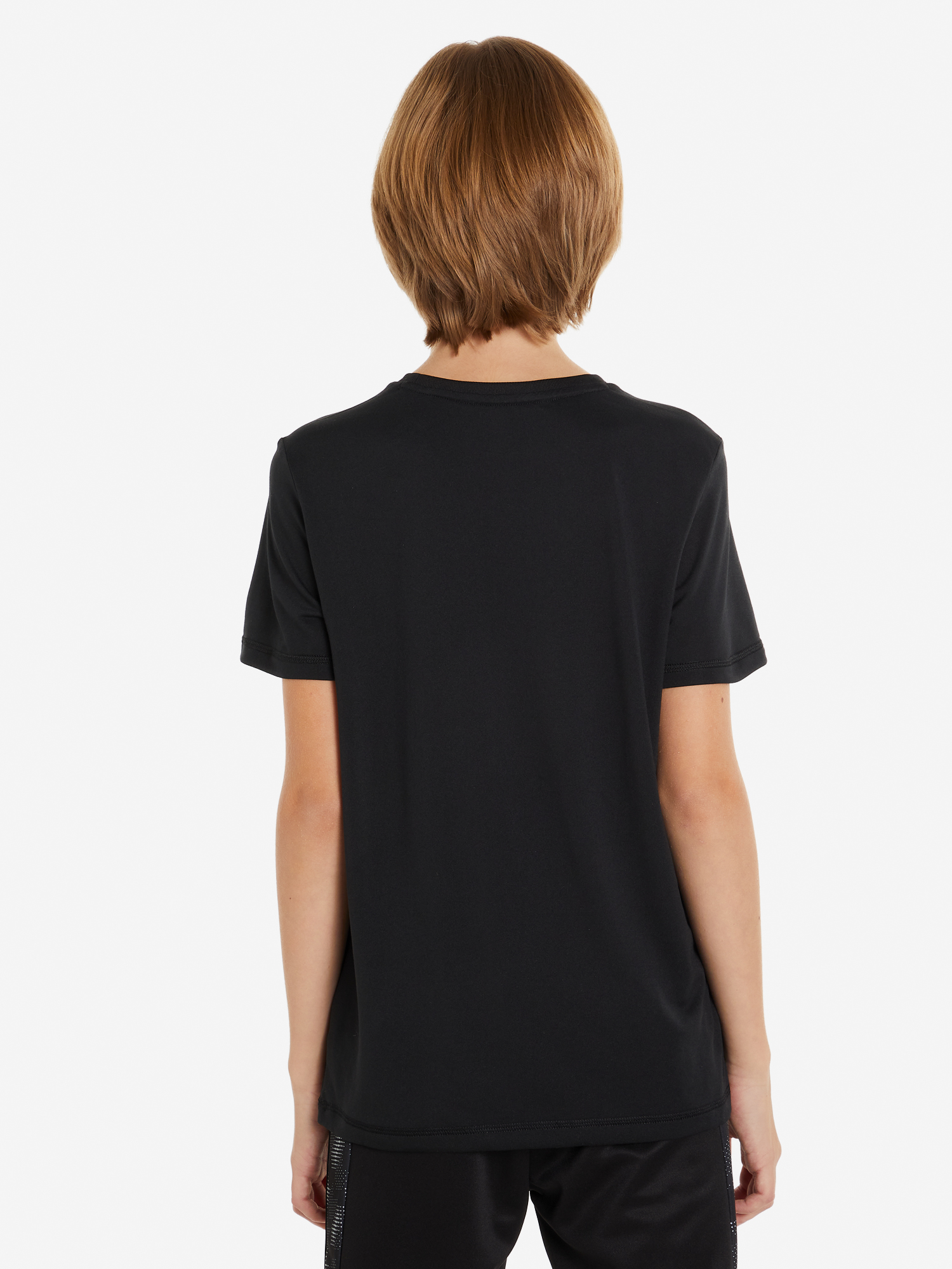 фото Футболка для мальчиков puma active small logo, черный