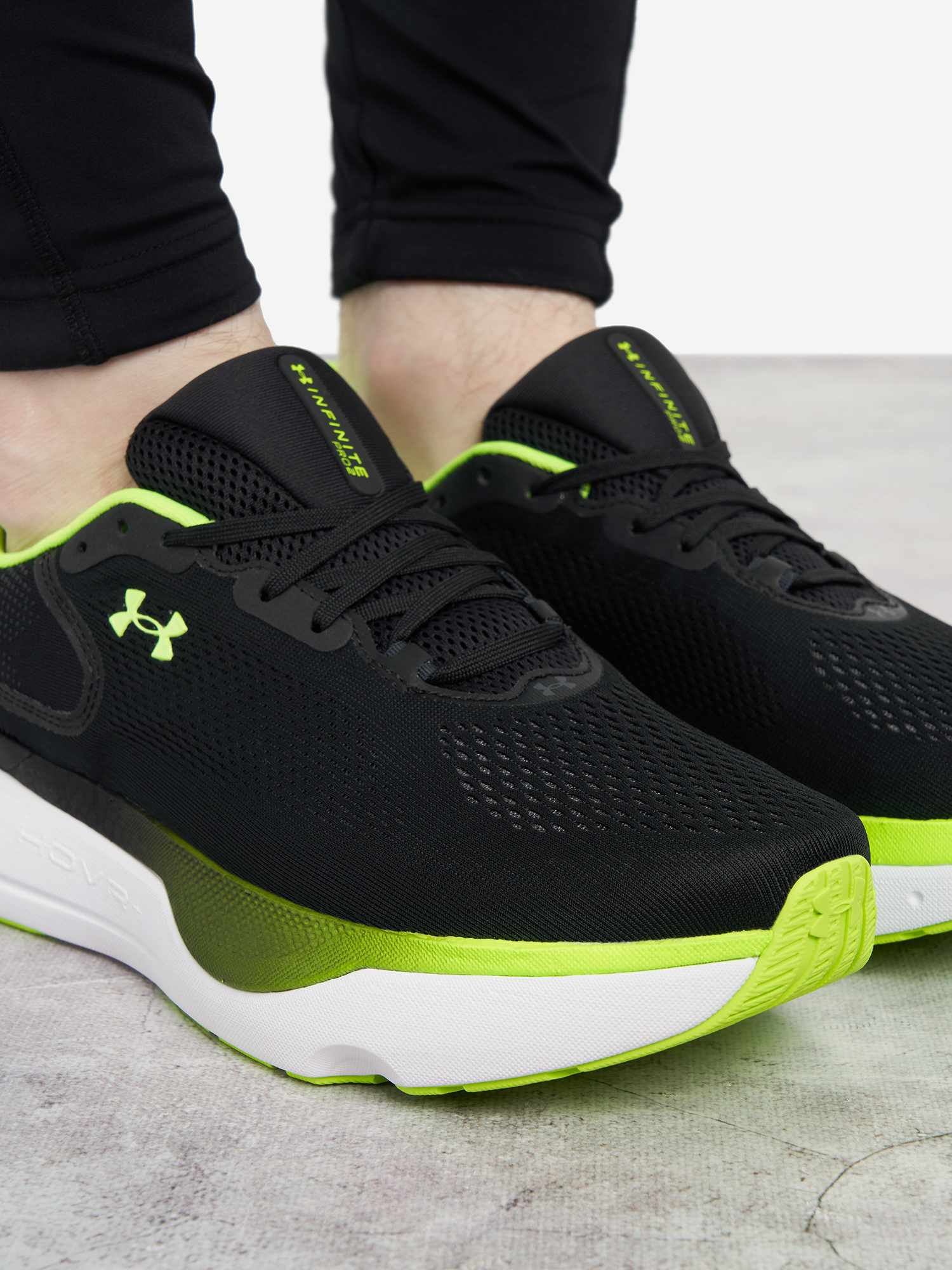 фото Кроссовки мужские under armour infinite pro 2, черный