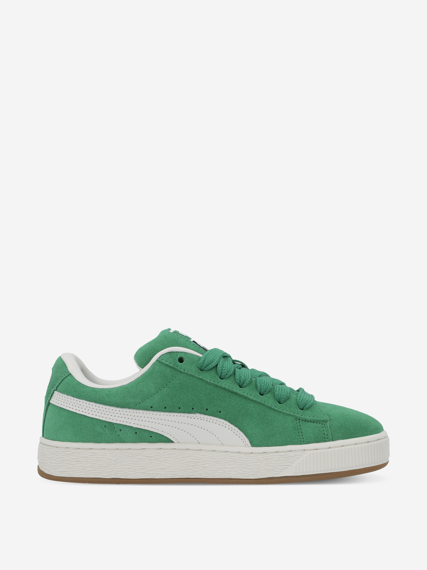 фото Кроссовки женские puma suede xl, зеленый
