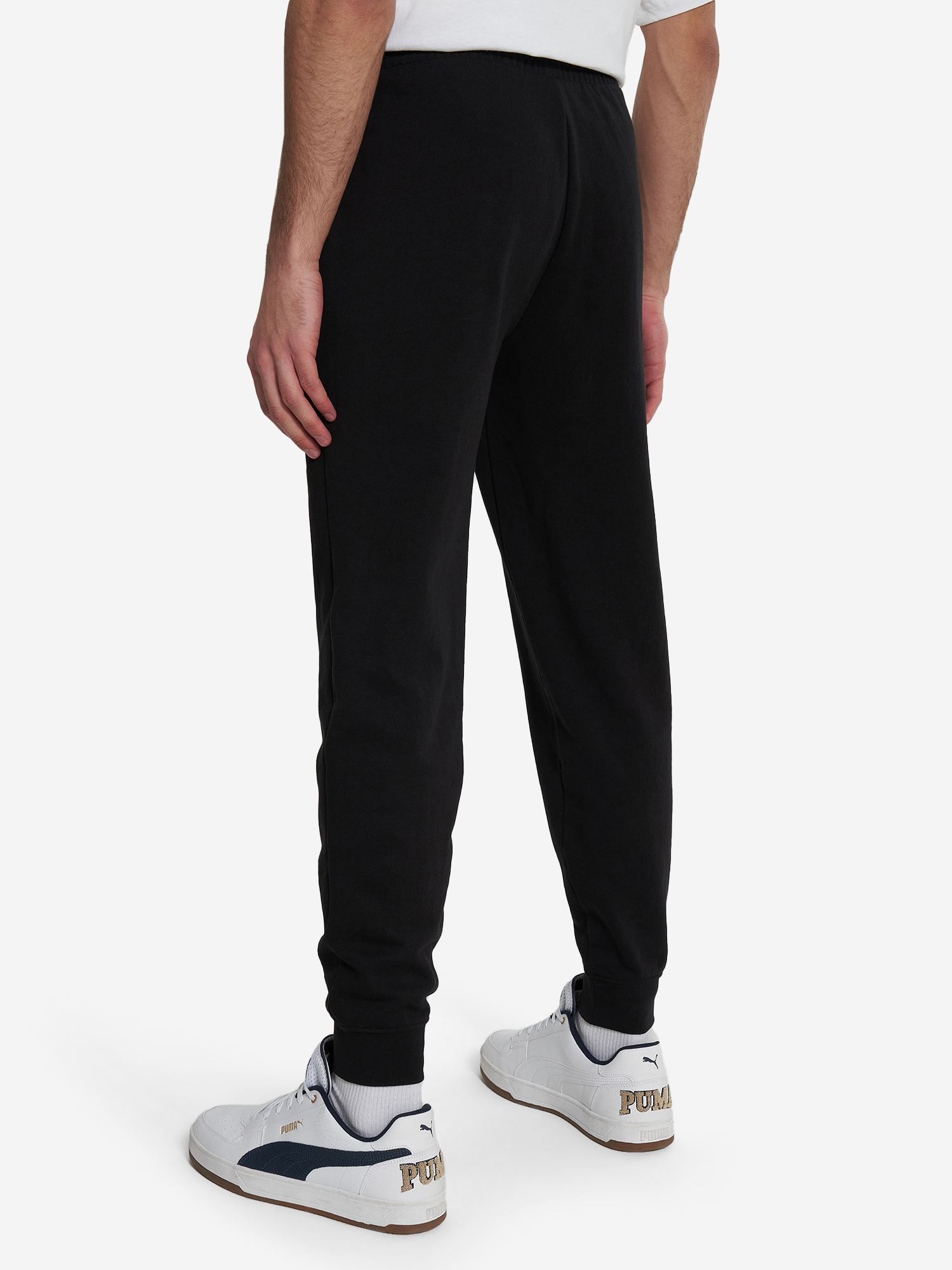 фото Брюки мужские puma ess elevated, черный