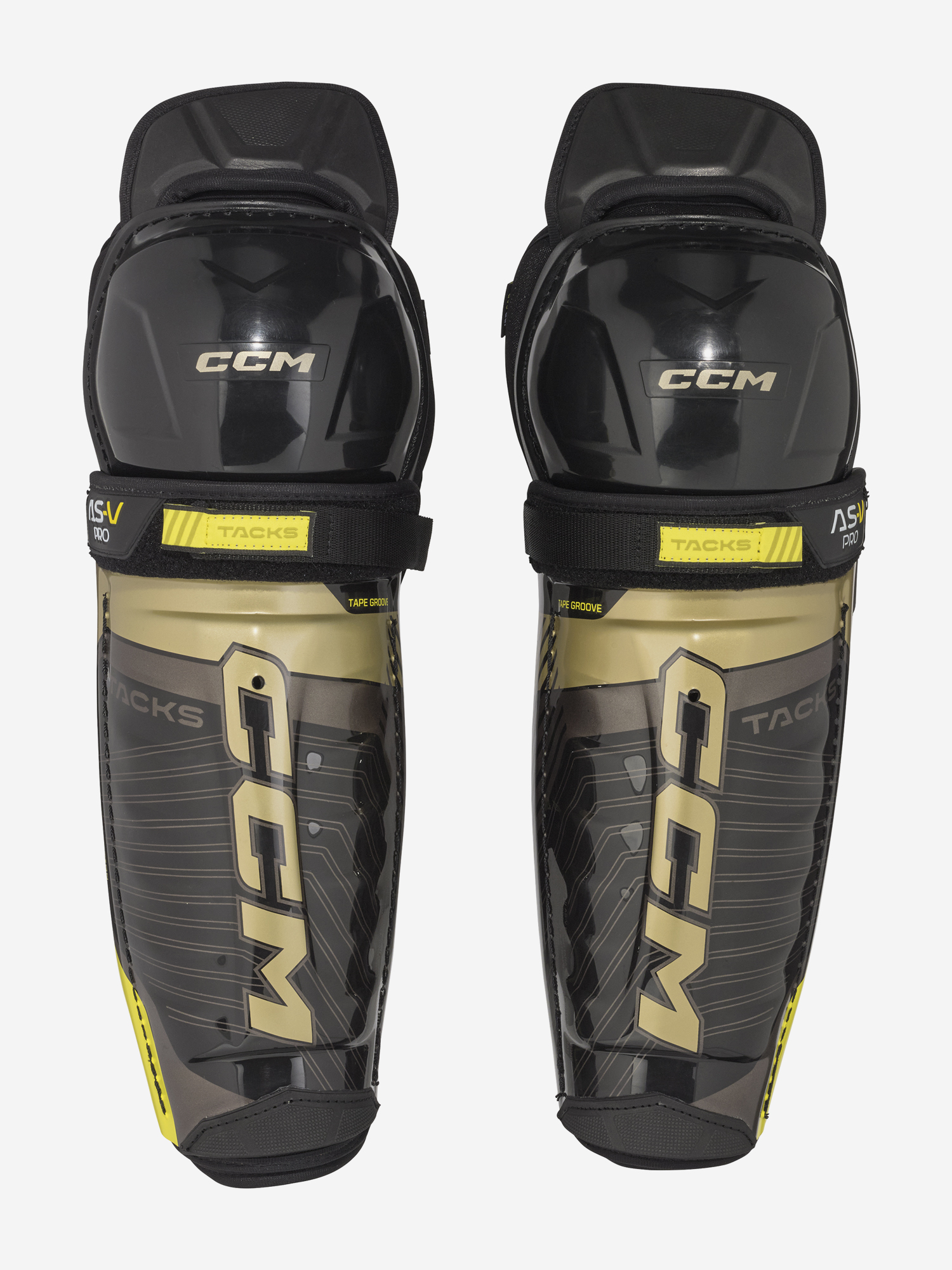 фото Щитки хоккейные ccm as-v pro sr, черный
