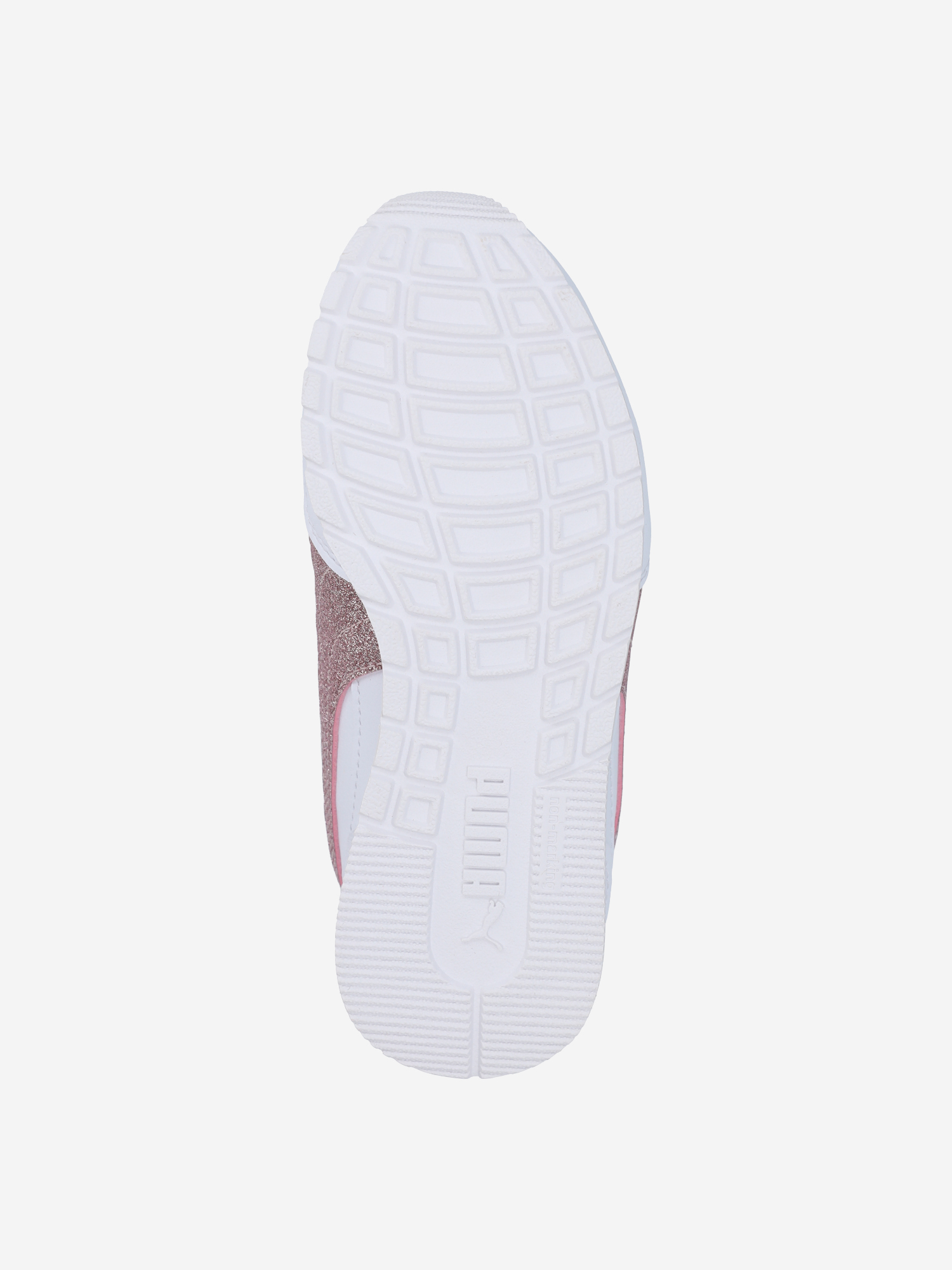 фото Кроссовки для девочек puma st runner v4 l v ps, белый