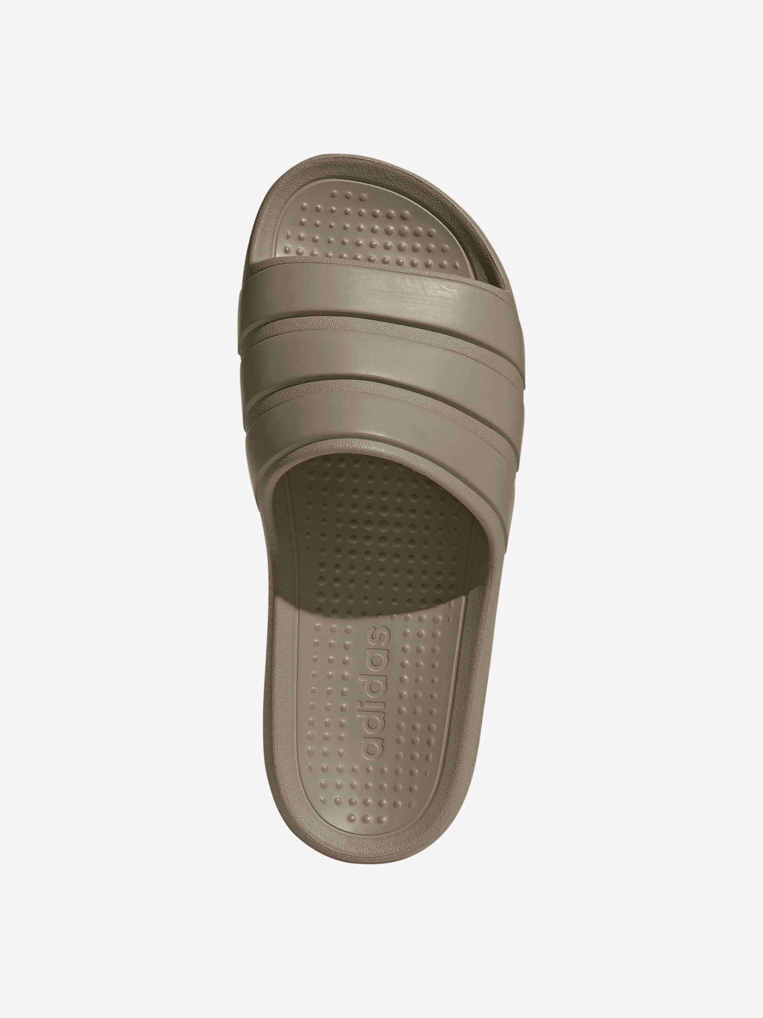 фото Шлепанцы мужские adidas adilette flow, бежевый