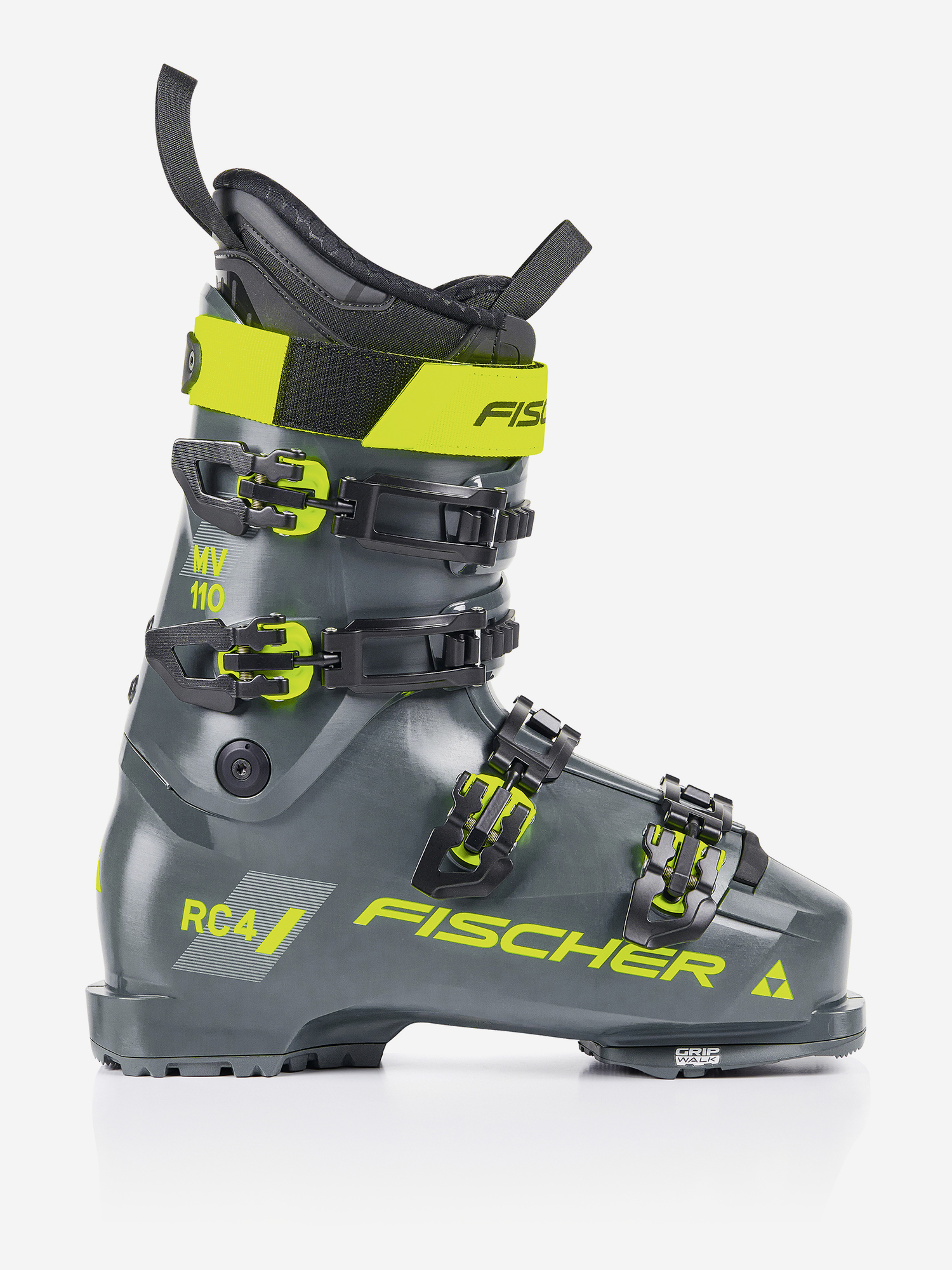 фото Ботинки горнолыжные fischer rc4 110 mv vac gw, серый