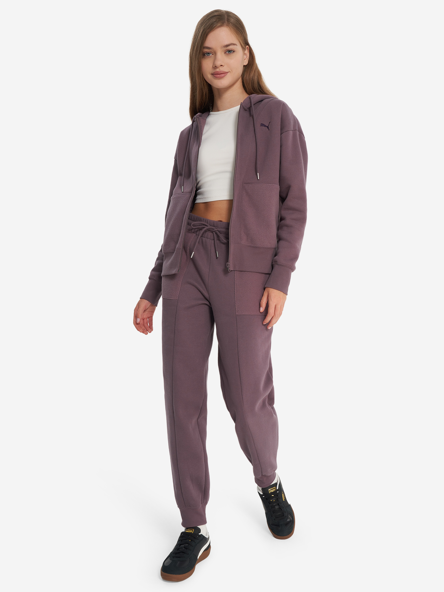 фото Толстовка женская puma, красный
