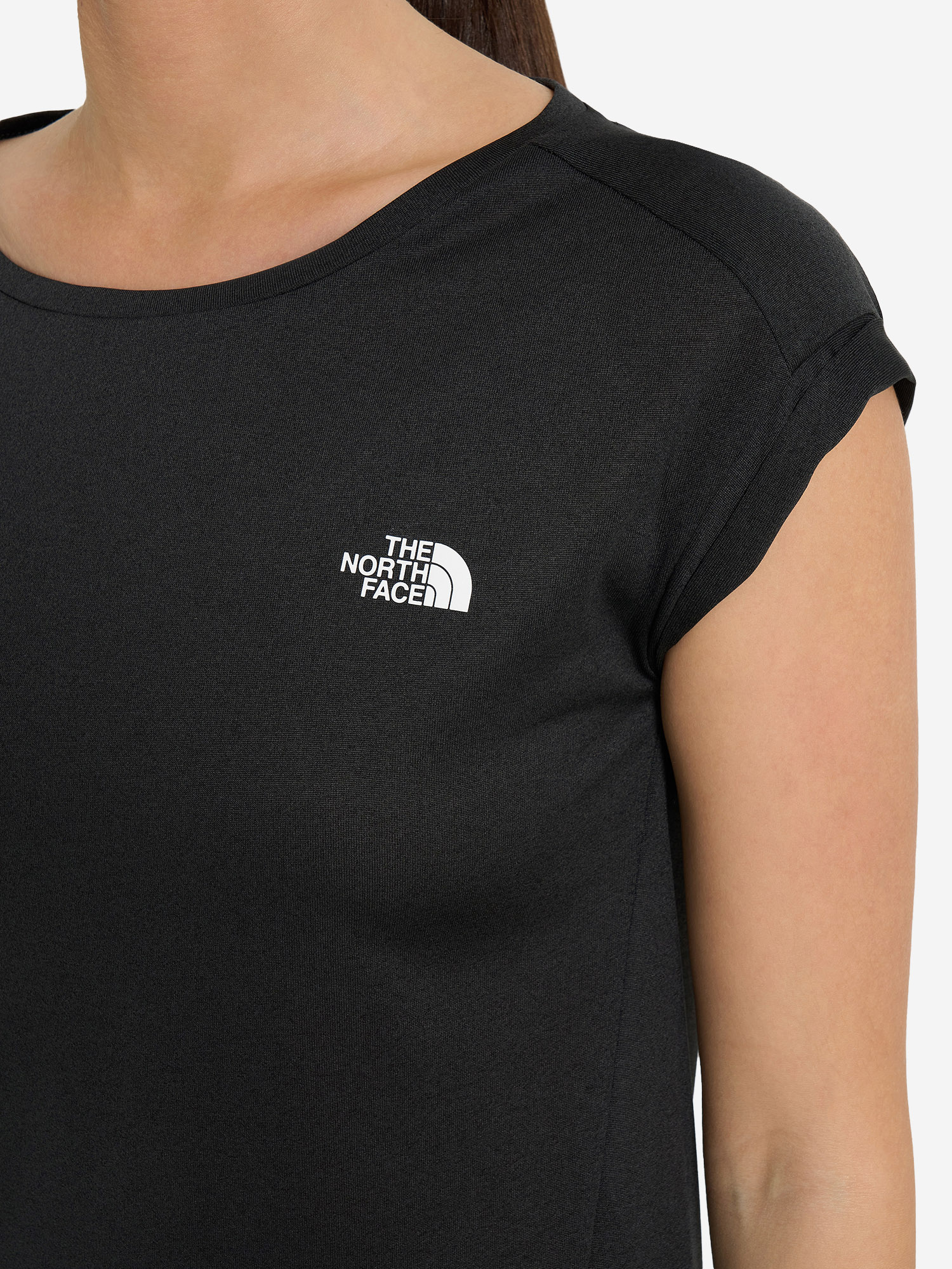 фото Футболка женская the north face tanken, черный