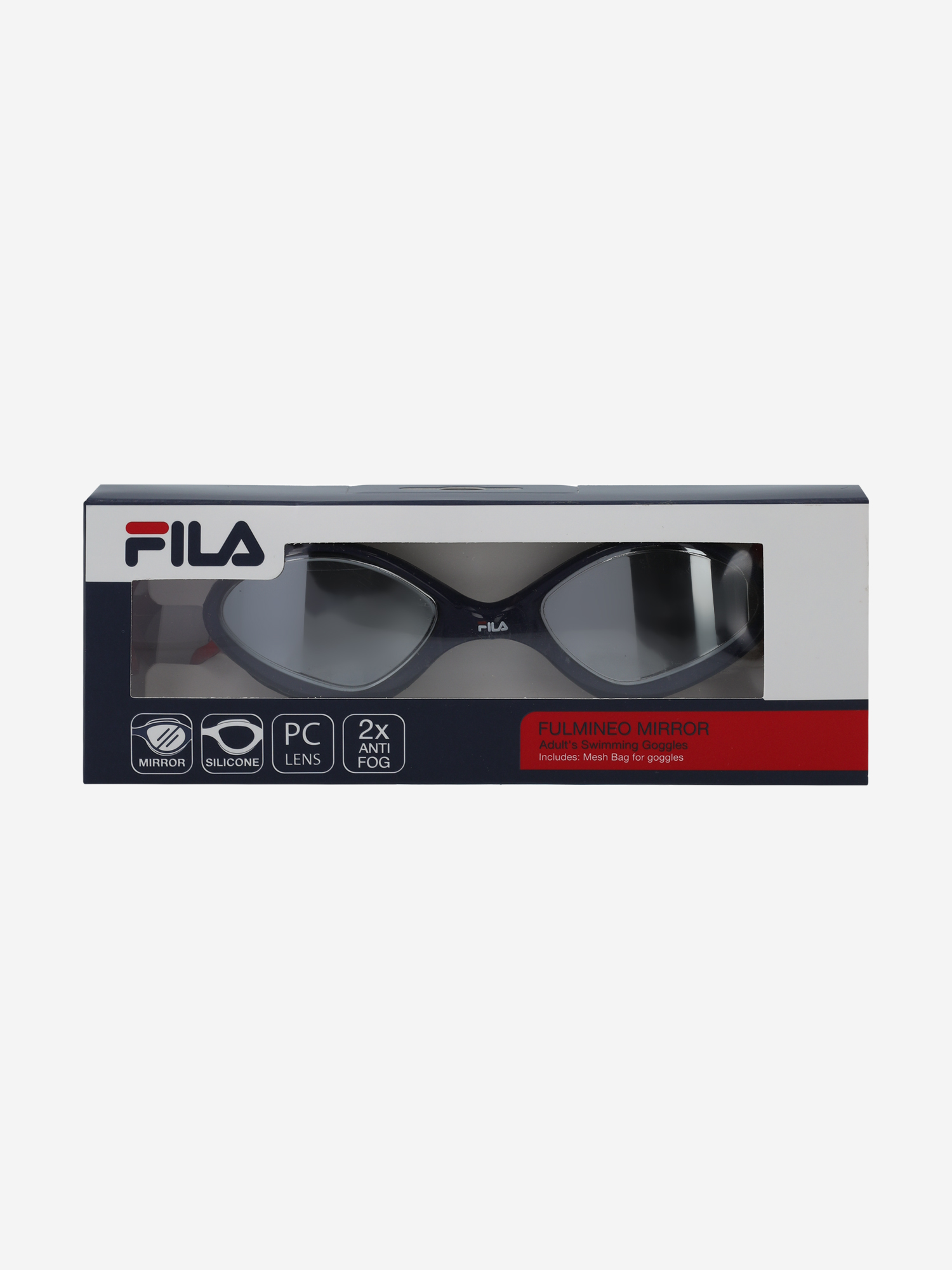 фото Очки для плавания fila, черный