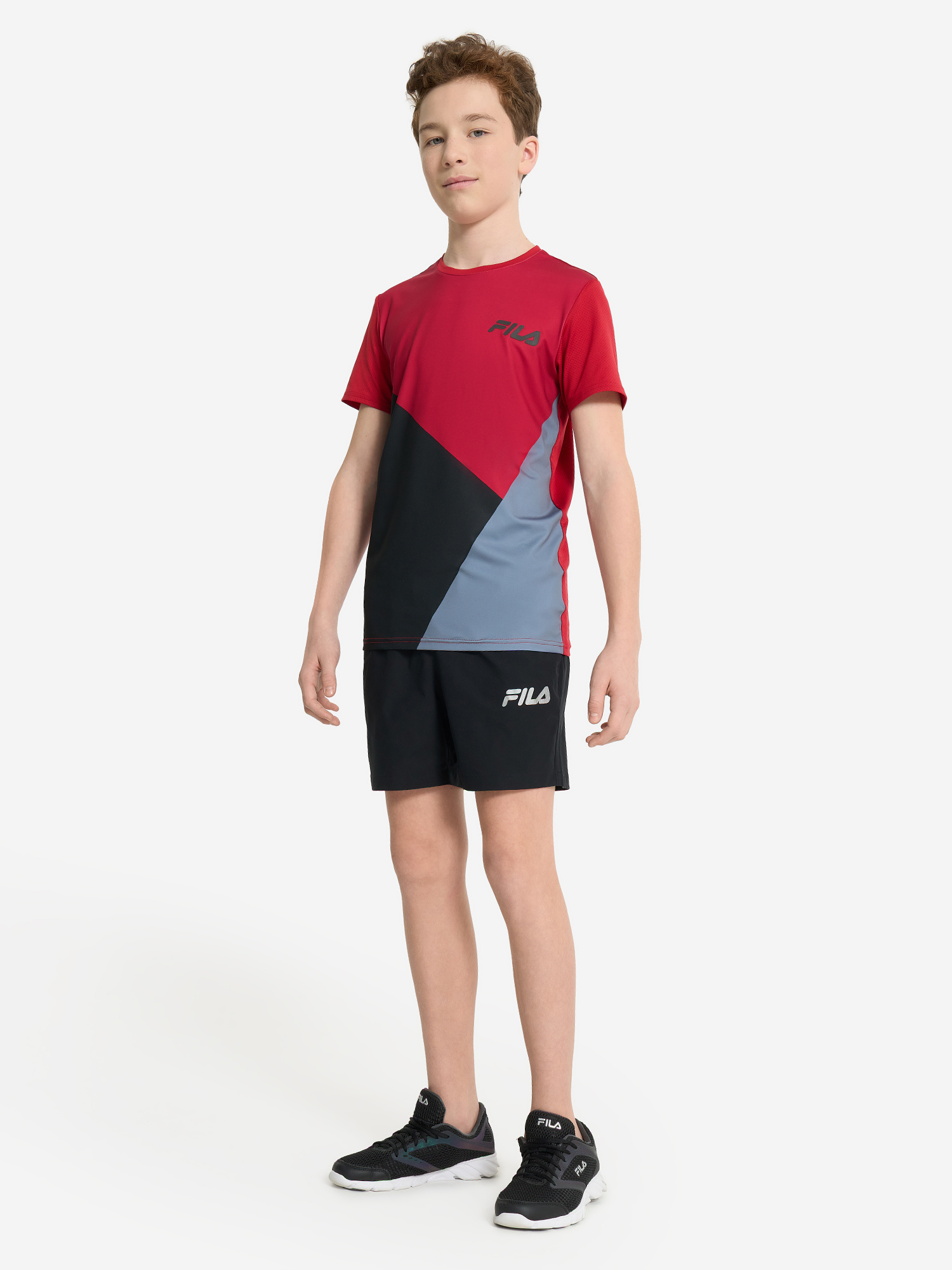 фото Шорты для мальчиков fila, черный