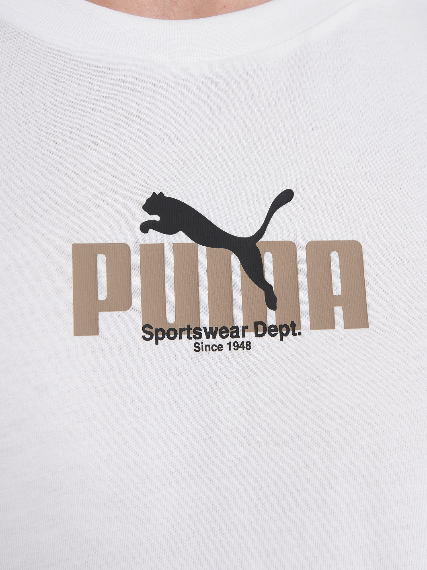 фото Футболка мужская puma graphic, белый