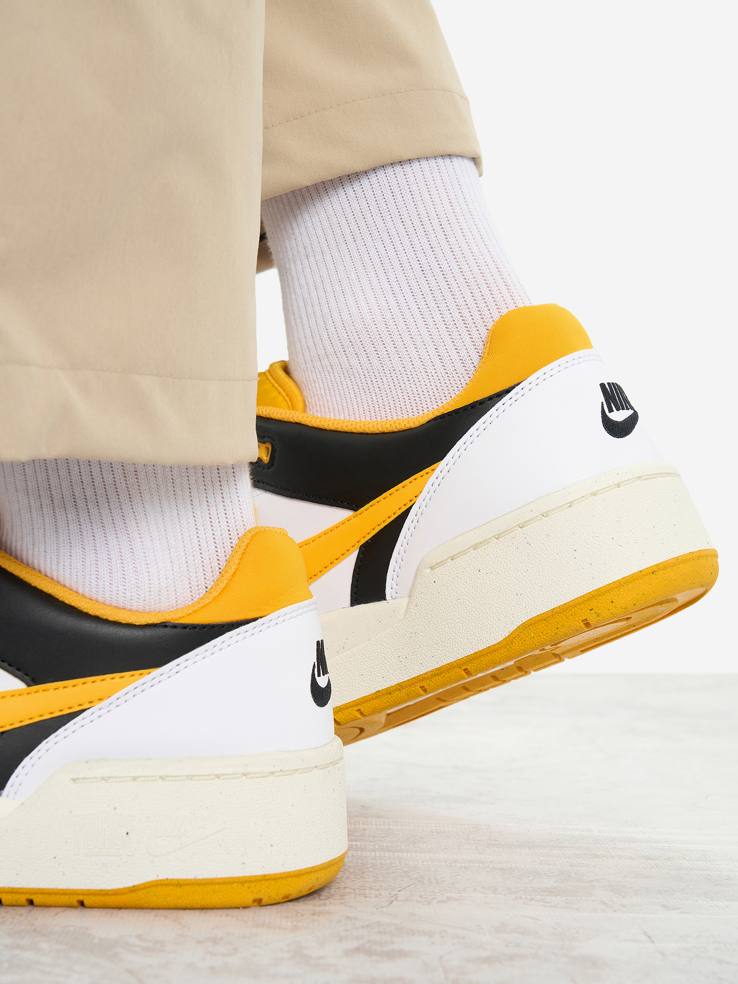 фото Кеды мужские nike full force low, белый