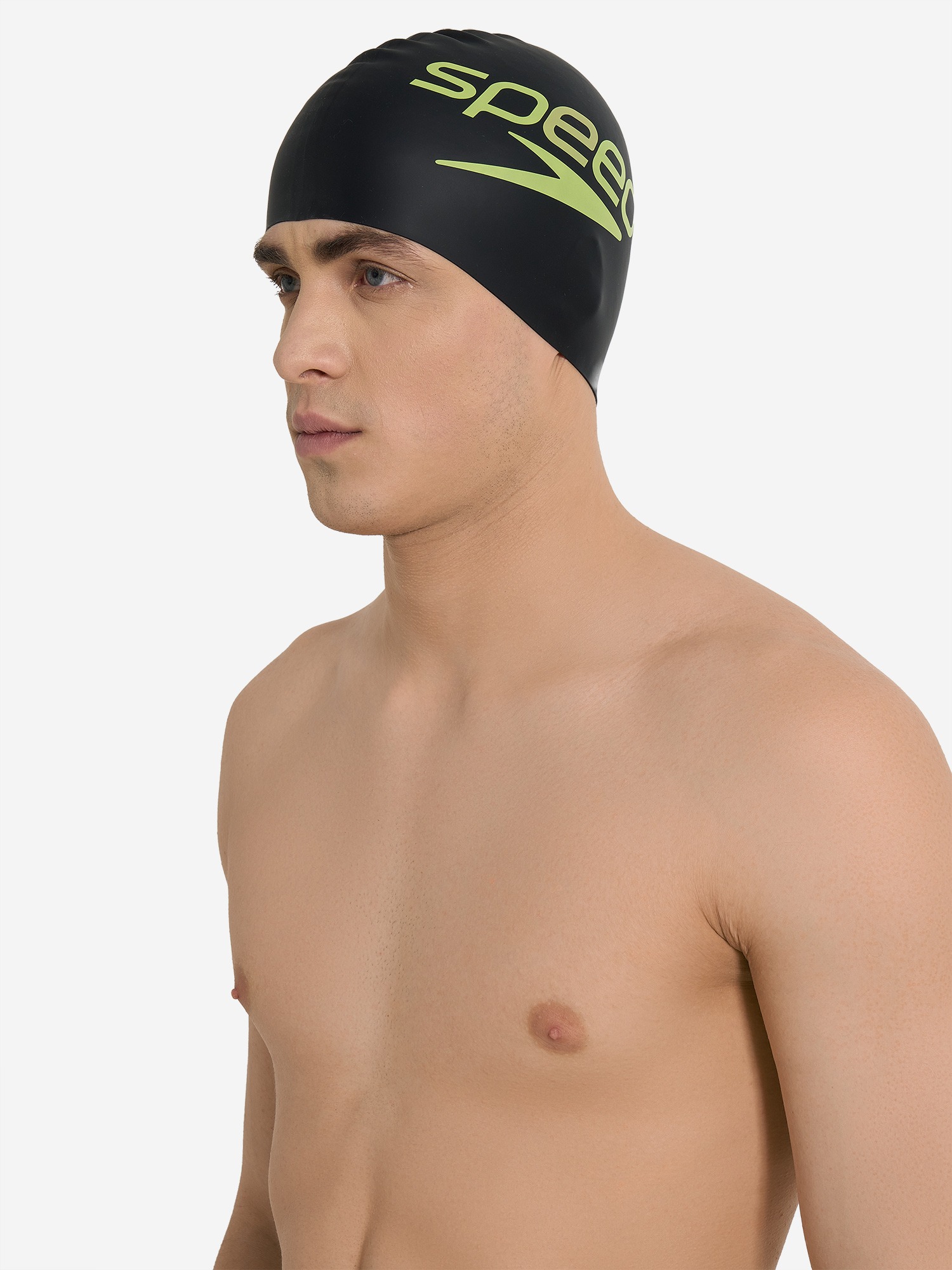 фото Шапочка для плавания speedo, черный