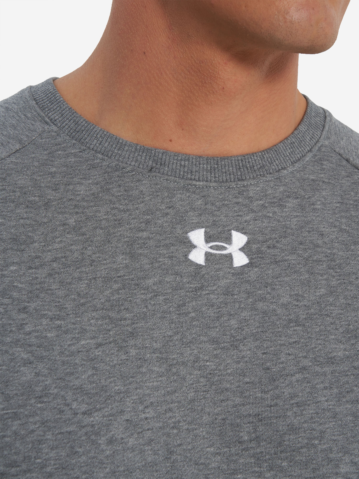 фото Толстовка мужская under armour, серый