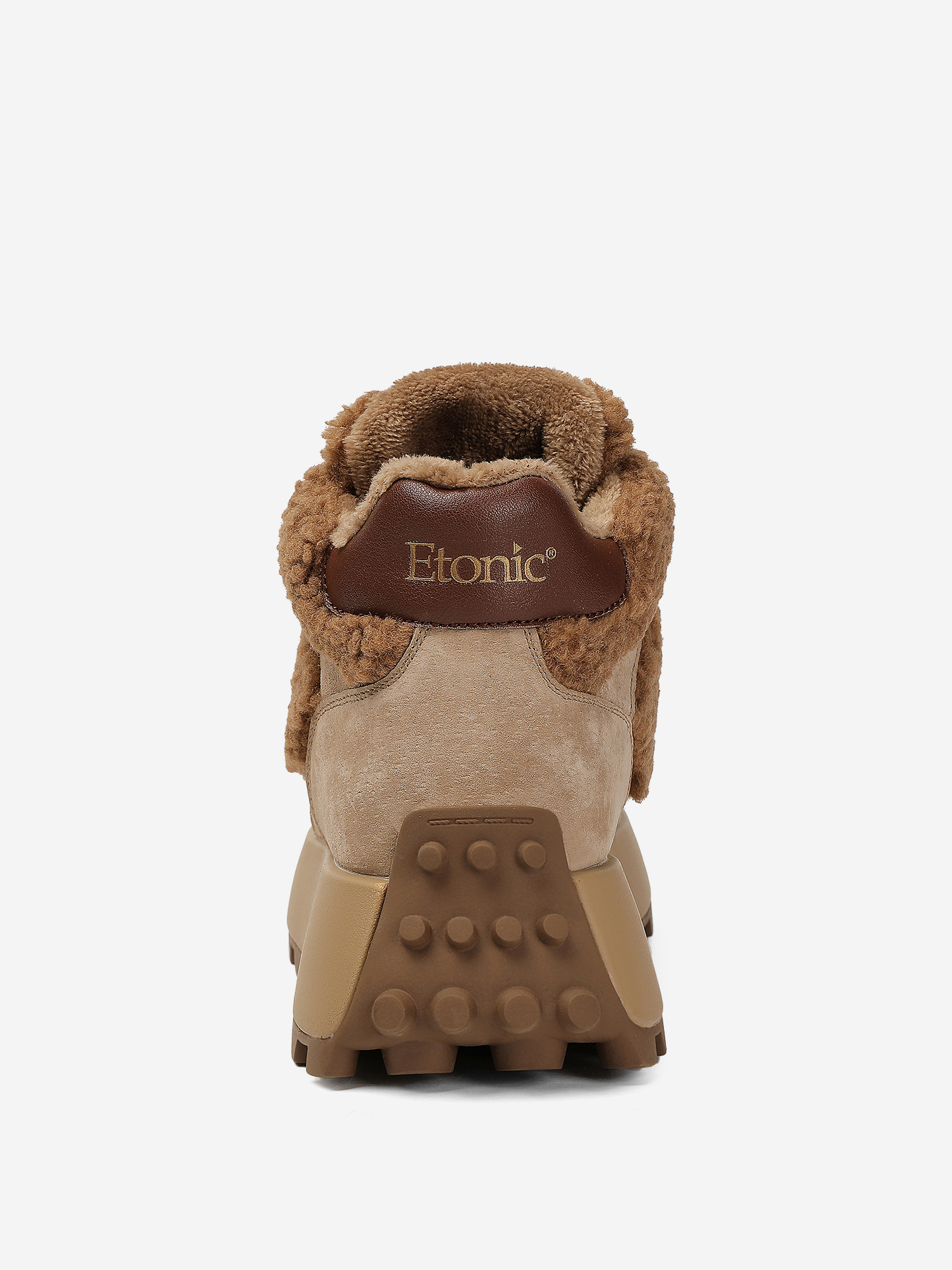 фото Кроссовки утепленные женские etonic camilla, коричневый