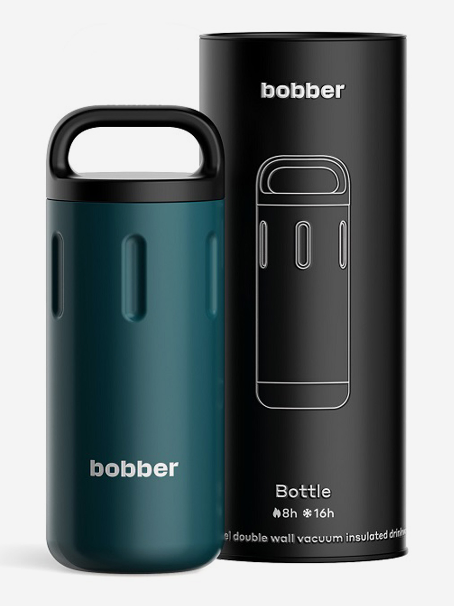 Термокружка BOBBER Bottle с ручкой 590 мл, тепло до 8 часов, темно-бирюзовый, Синий
Термокружка BOBBER Bottle с ручкой 590 мл, тепло до 8 часов, темно-бирюзовый, Синий