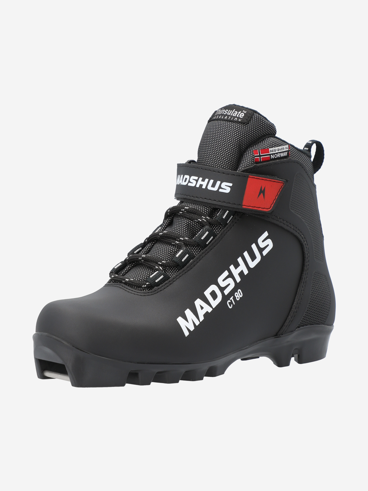 фото Ботинки для беговых лыж детские madshus ct80 jr, черный