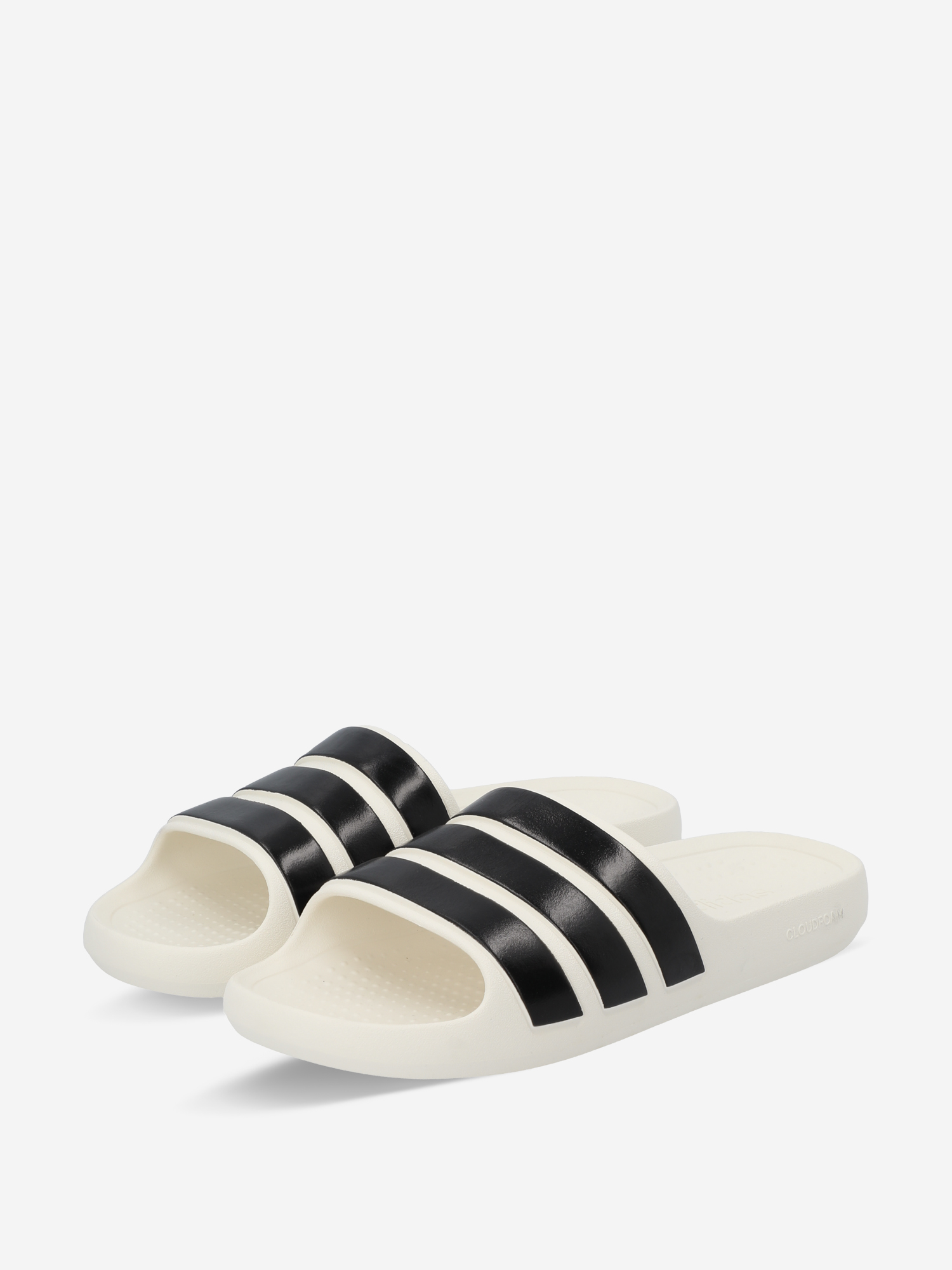 фото Шлепанцы женские adidas adilette flow, белый