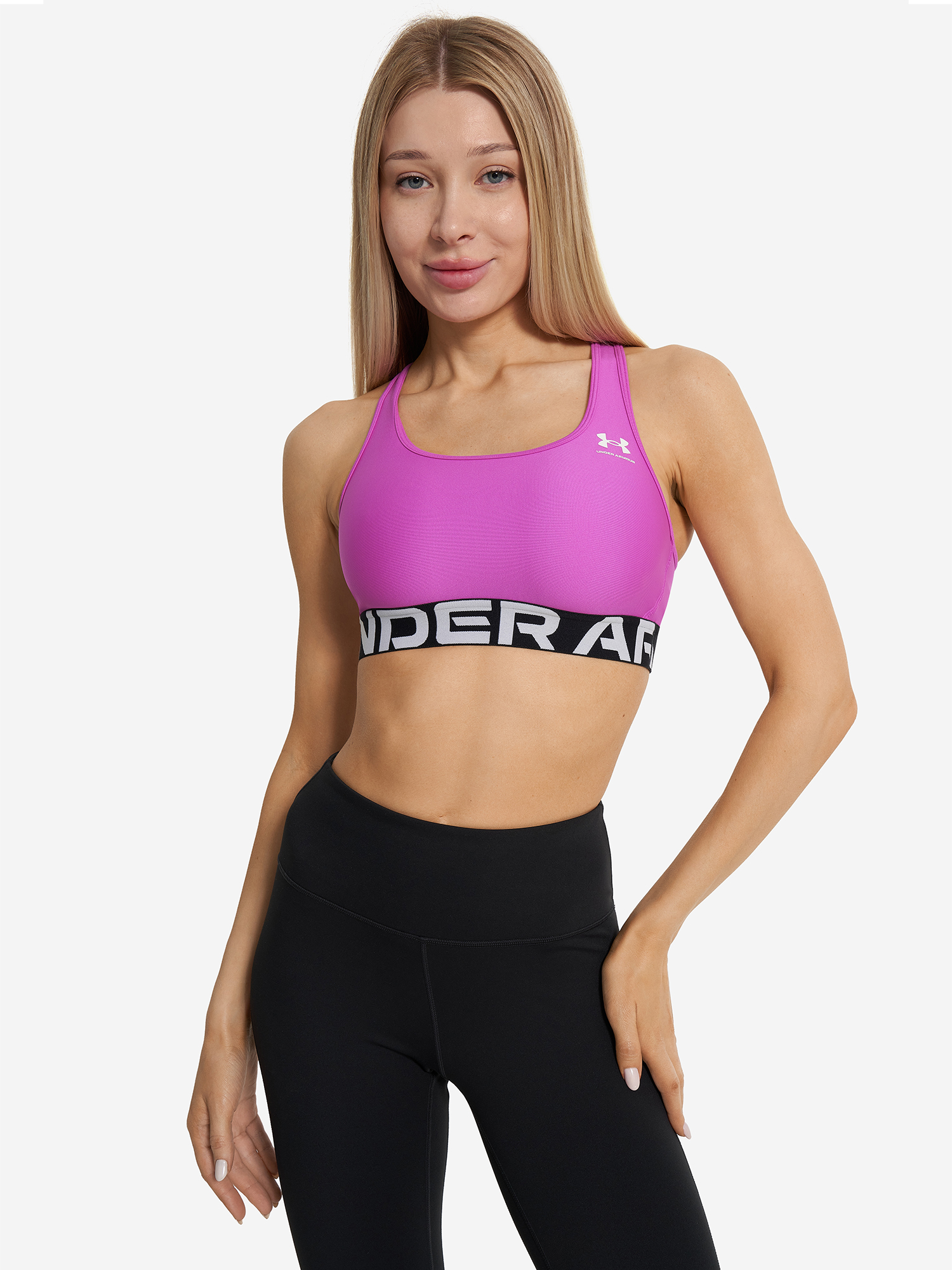 фото Топ бра спортивный under armour, розовый
