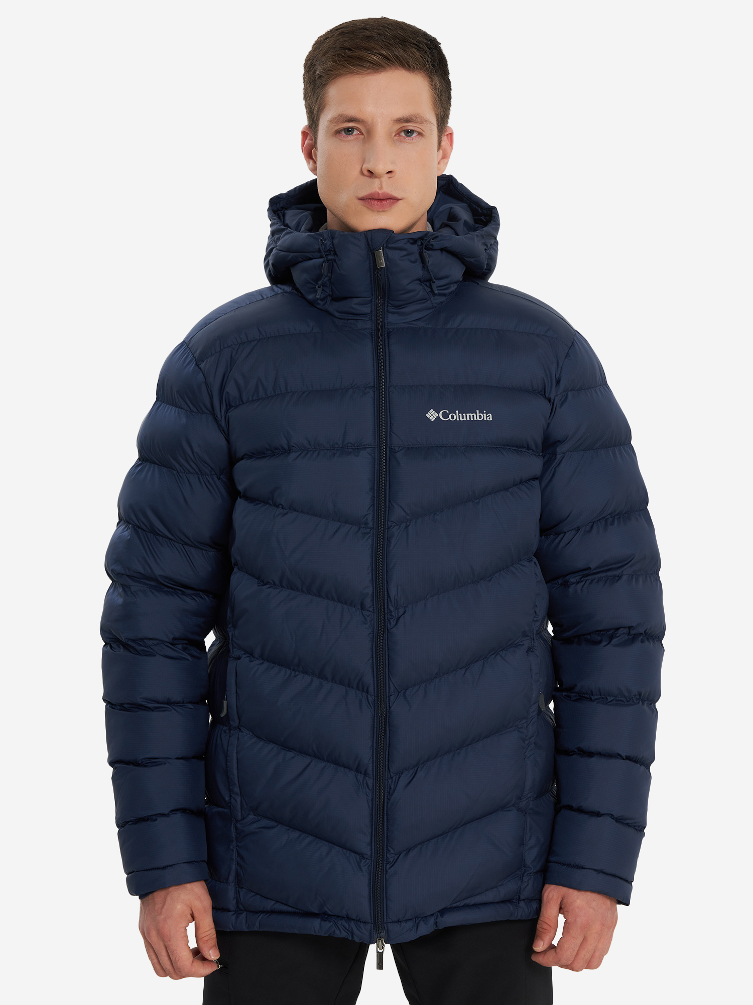 фото Пуховик мужской columbia youngberg ii insulated jacket, синий