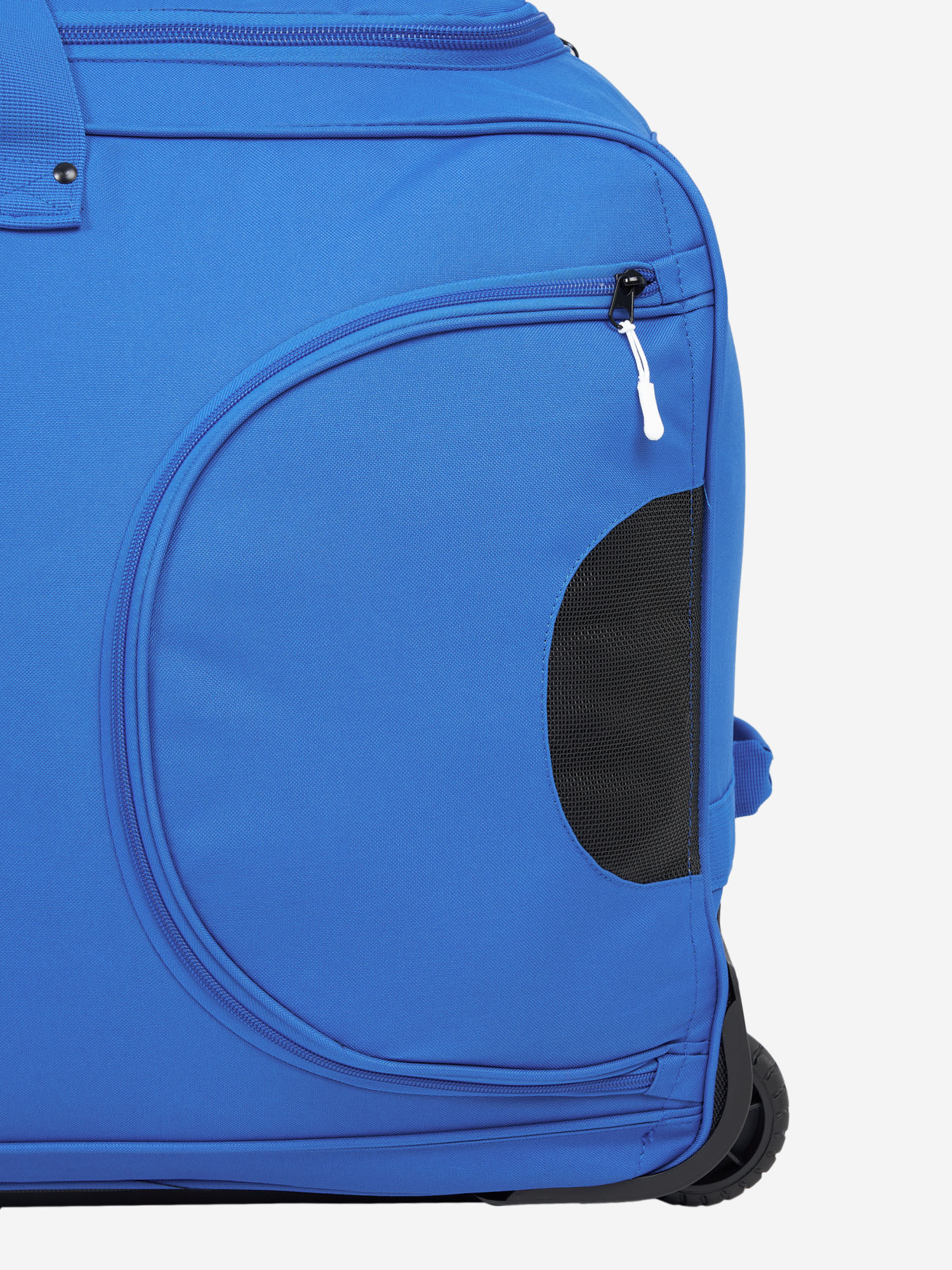 фото Баул хоккейный с колесами fischer player bag 40", синий