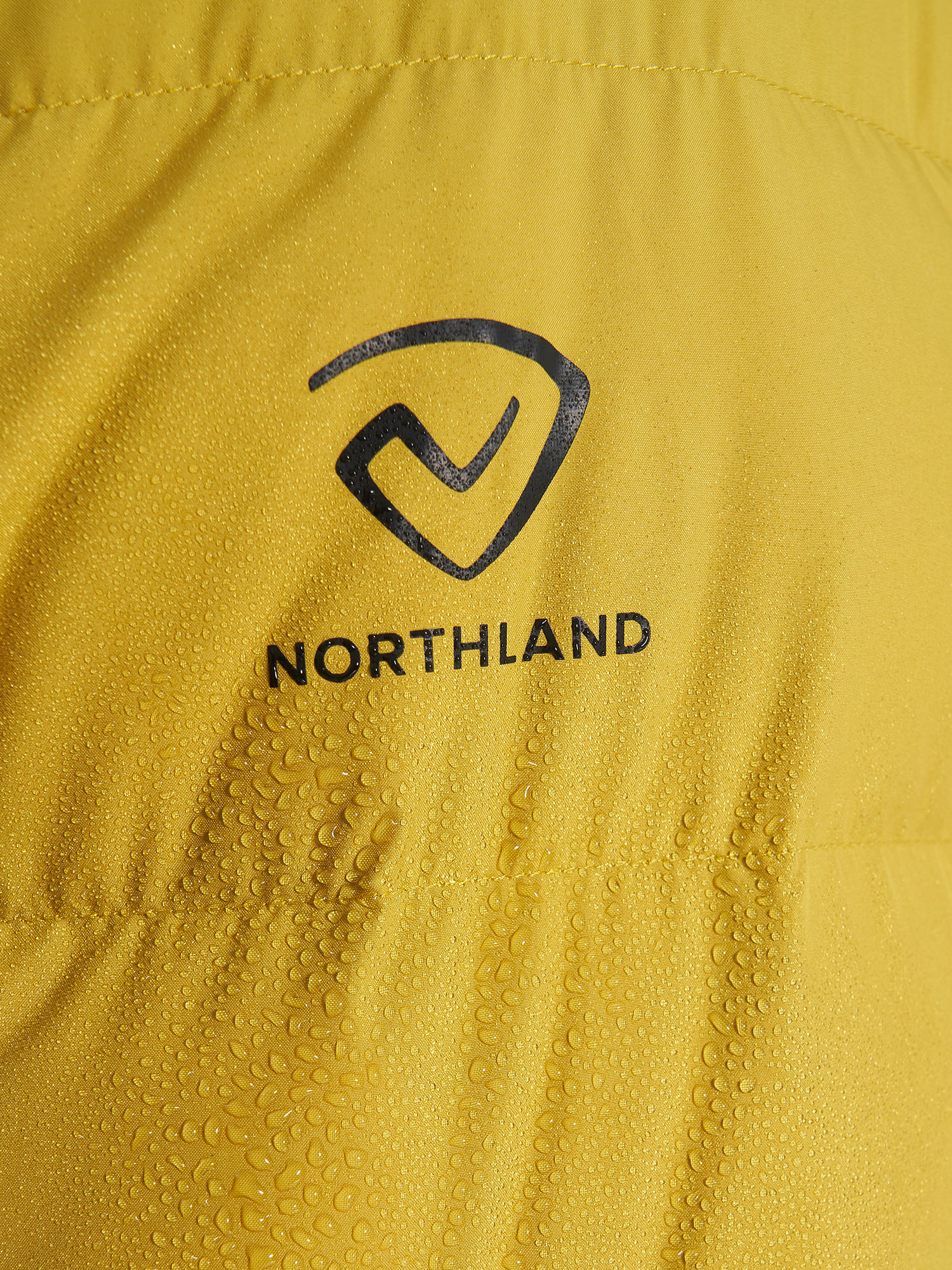 фото Пуховик мужской northland, желтый