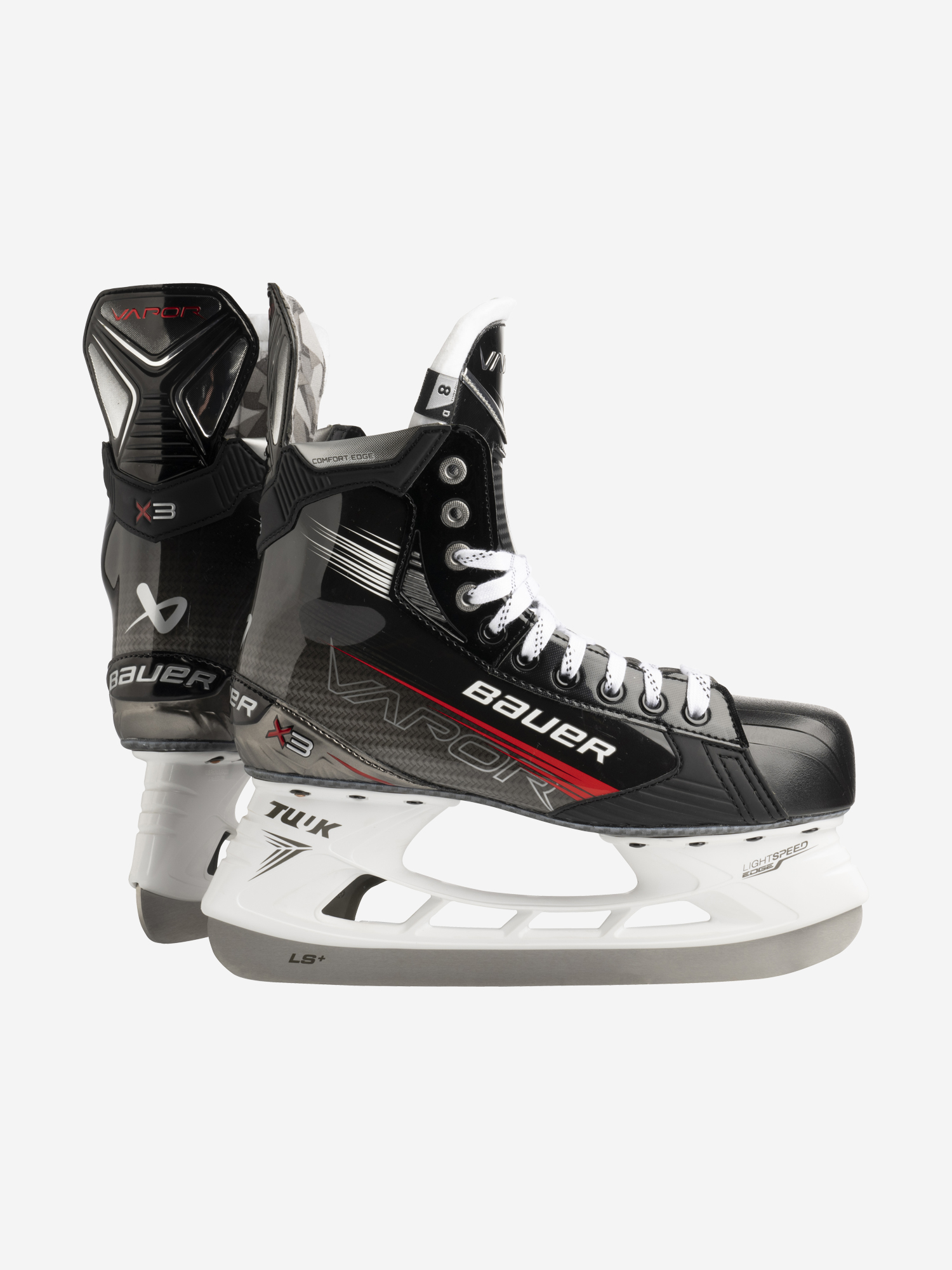 фото Коньки хоккейные bauer vapor x3 sr d, черный