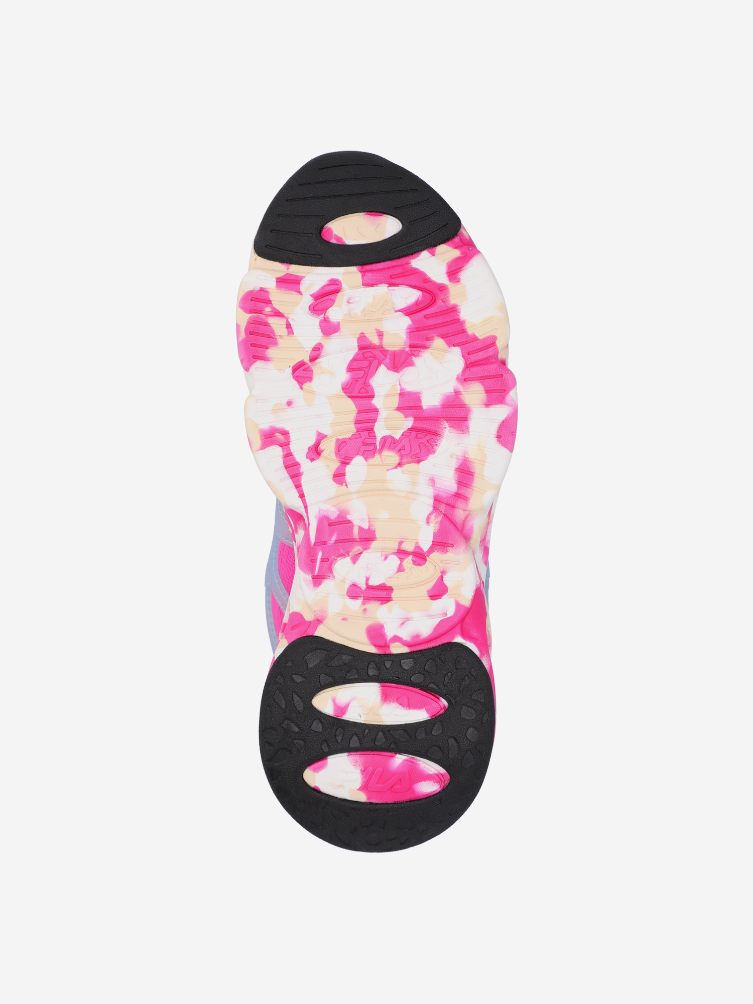 фото Кроссовки для девочек fila silva runner, розовый