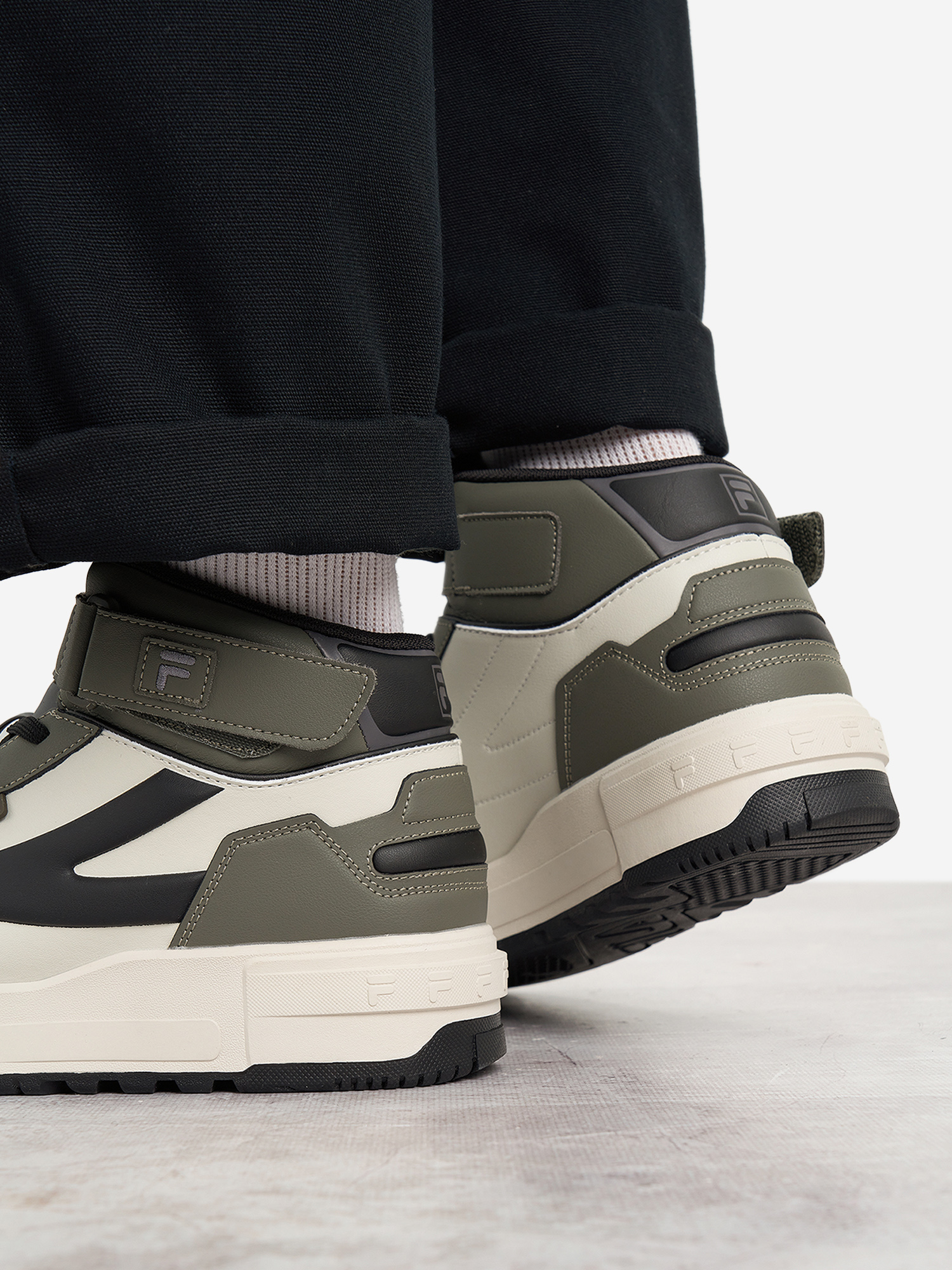 фото Кеды утепленные мужские fila fx-1000 nxt, зеленый