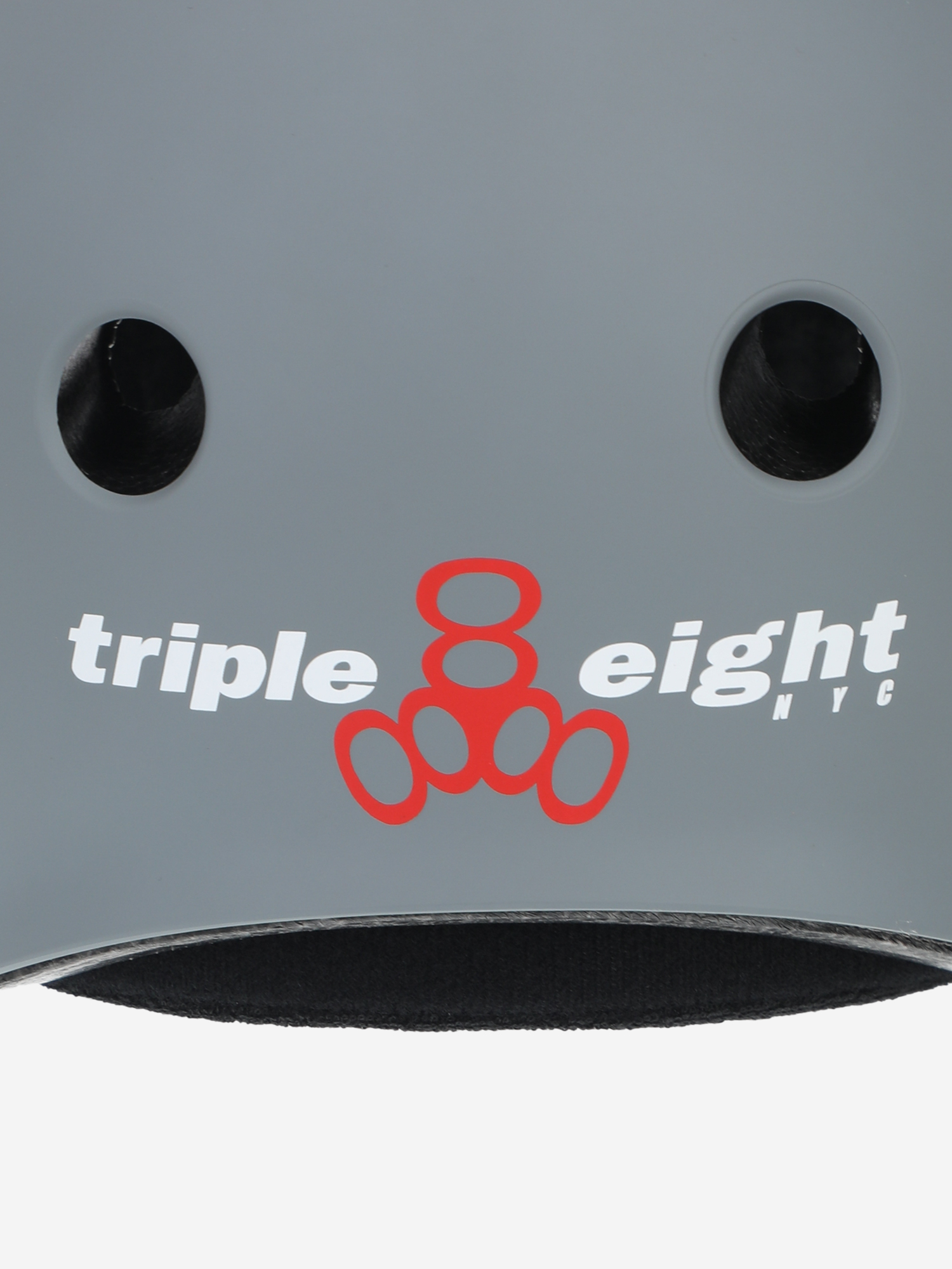 фото Шлем triple eight certified sweatsaver, серый