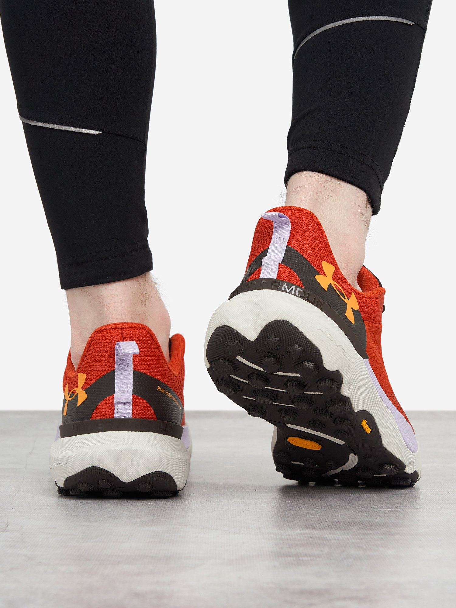 фото Кроссовки мужские under armour infinite pro trail, оранжевый