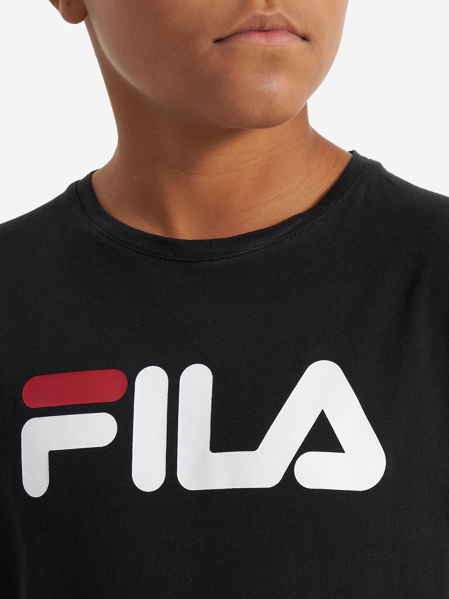 фото Футболка для мальчиков fila, черный