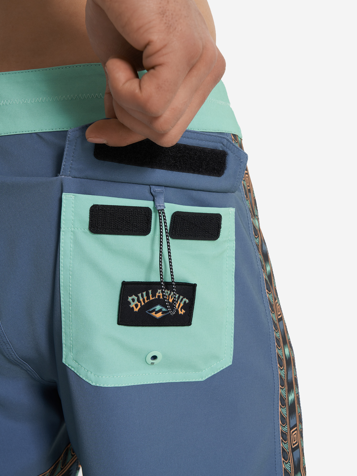 фото Шорты плавательные мужские billabong burleigh pro, синий