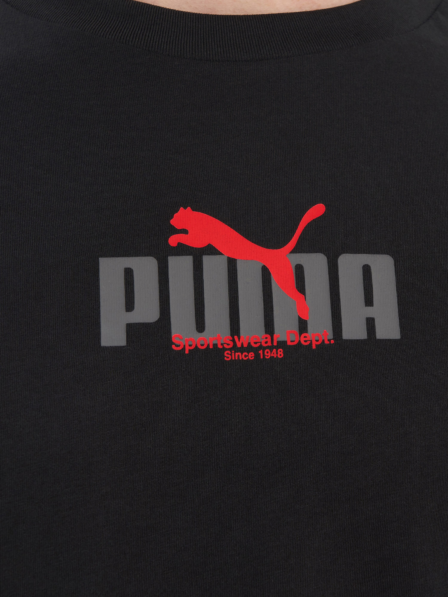 фото Футболка мужская puma graphic, черный