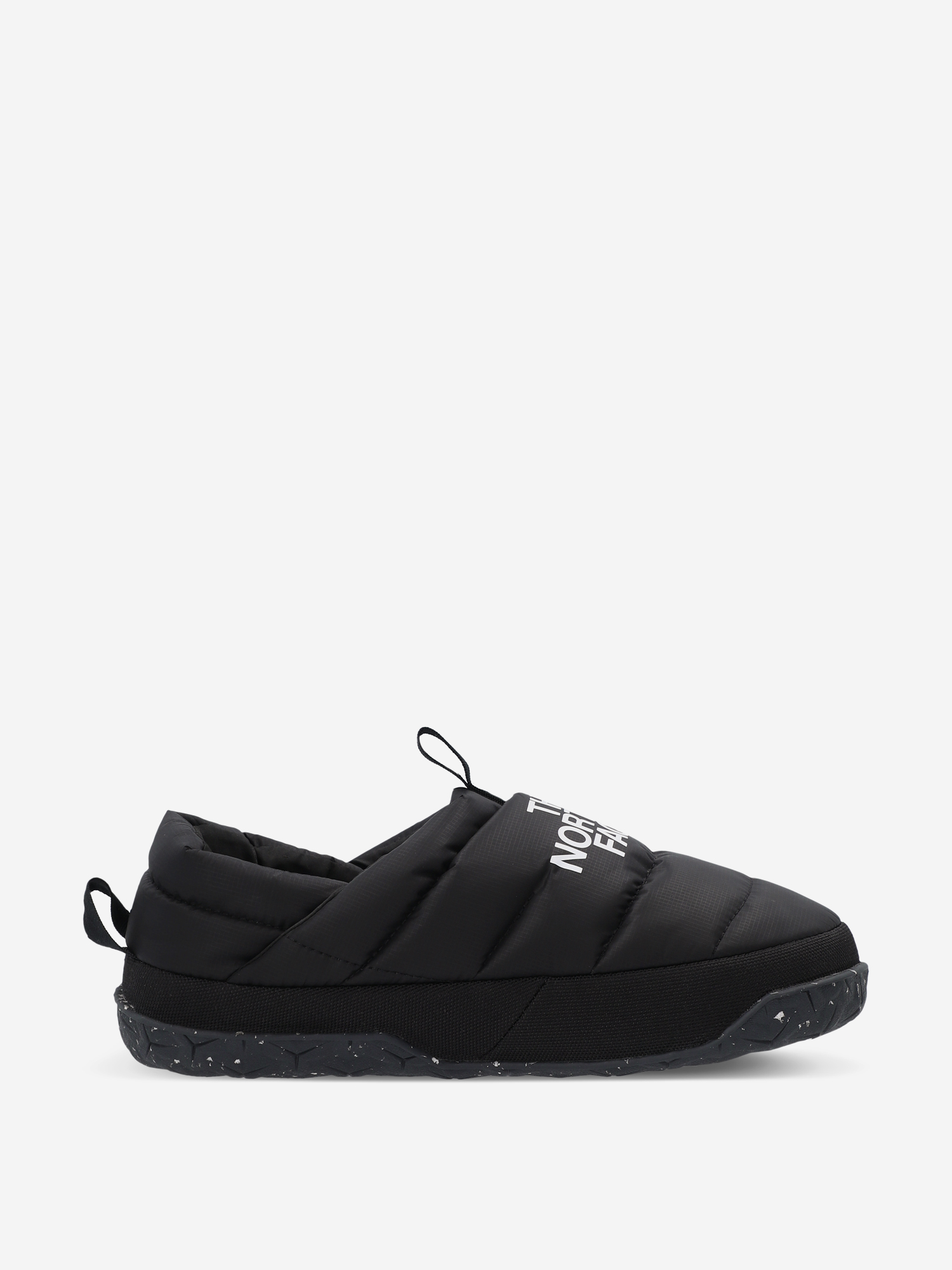 фото Слипоны утепленные женские the north face nuptse mule, черный