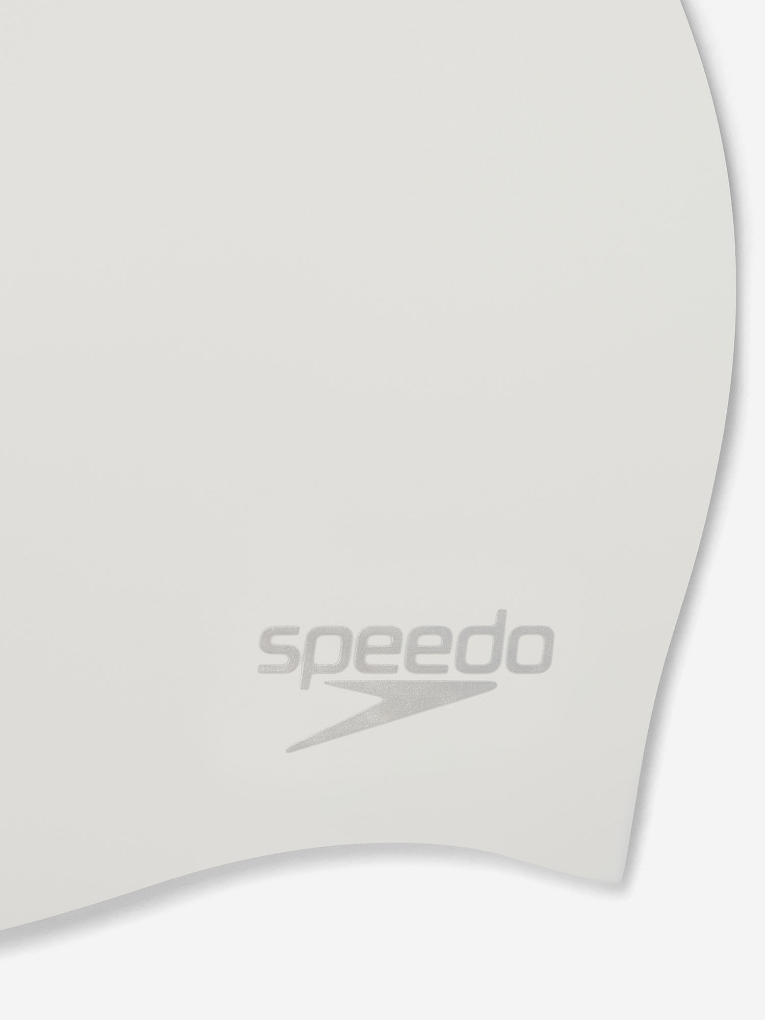 фото Шапочка для плавания speedo moulded, белый