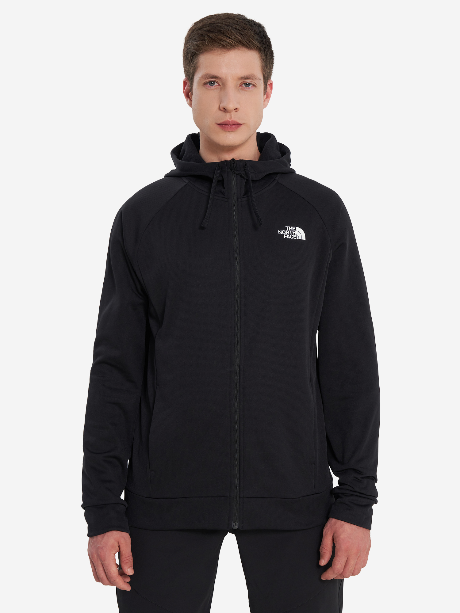 фото Толстовка мужская the north face reaxion 2.0, черный