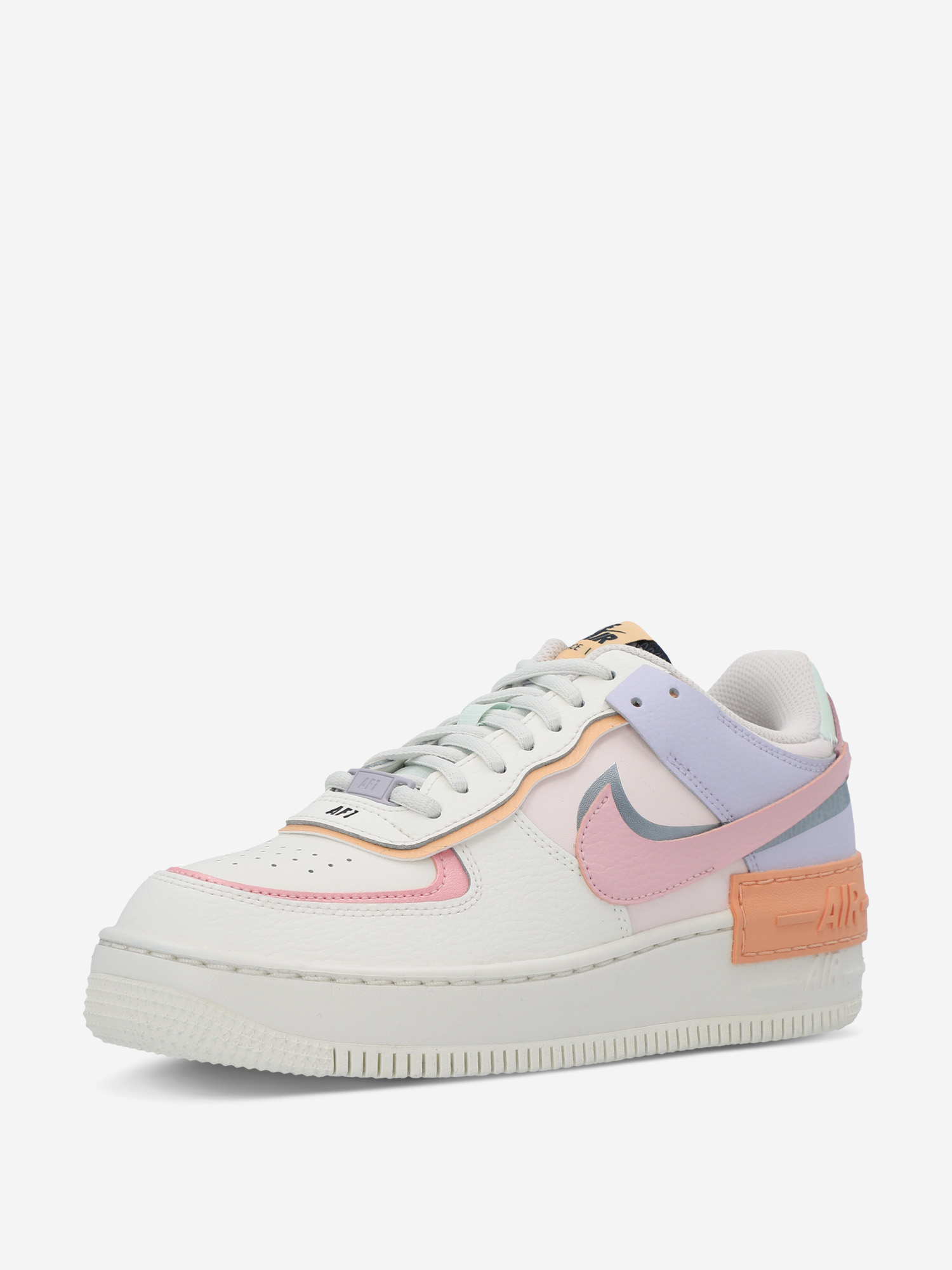фото Кеды женские nike air force 1 shadow, бежевый
