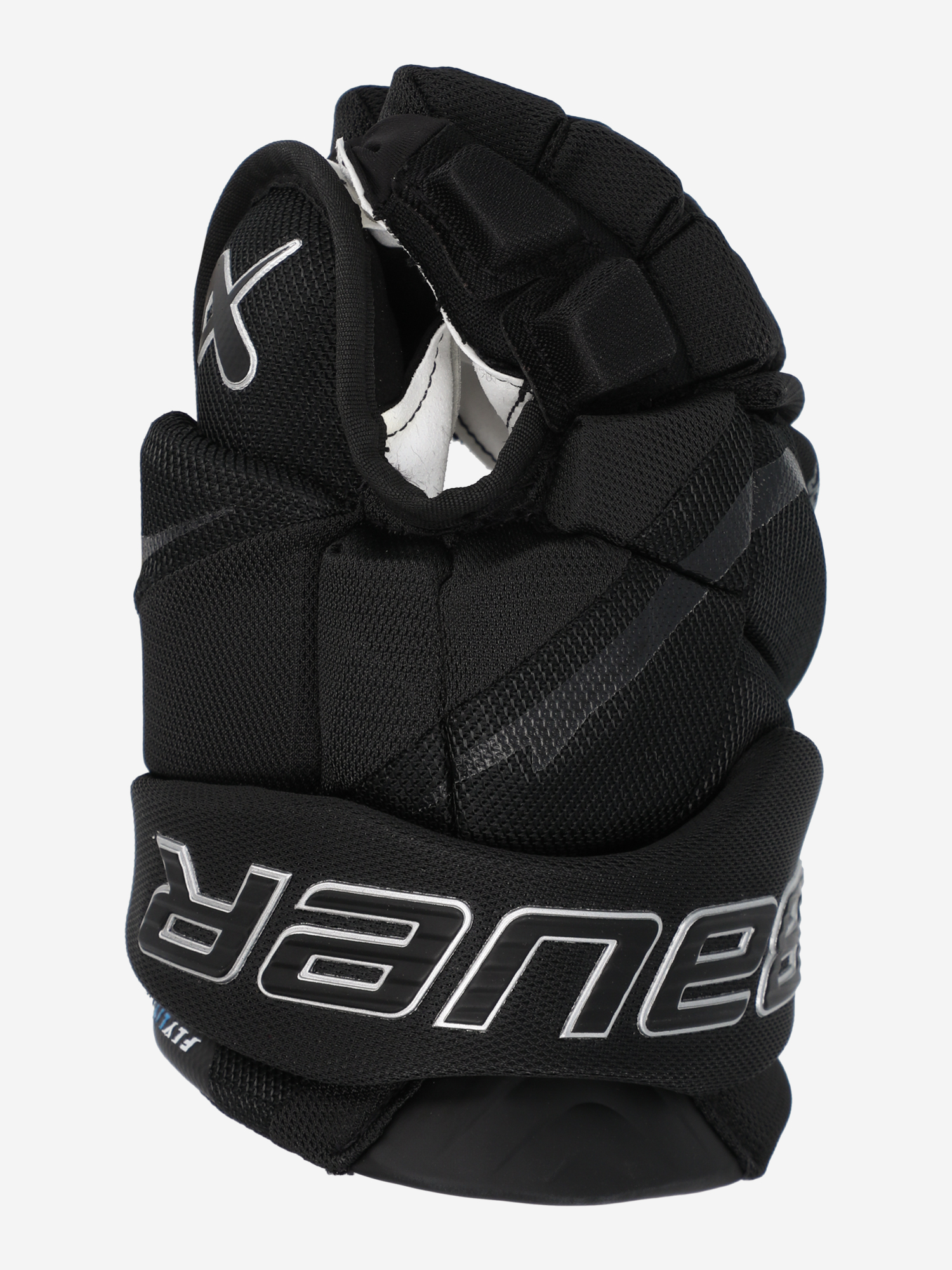 фото Перчатки хоккейные детские bauer vapor flylite jr, черный