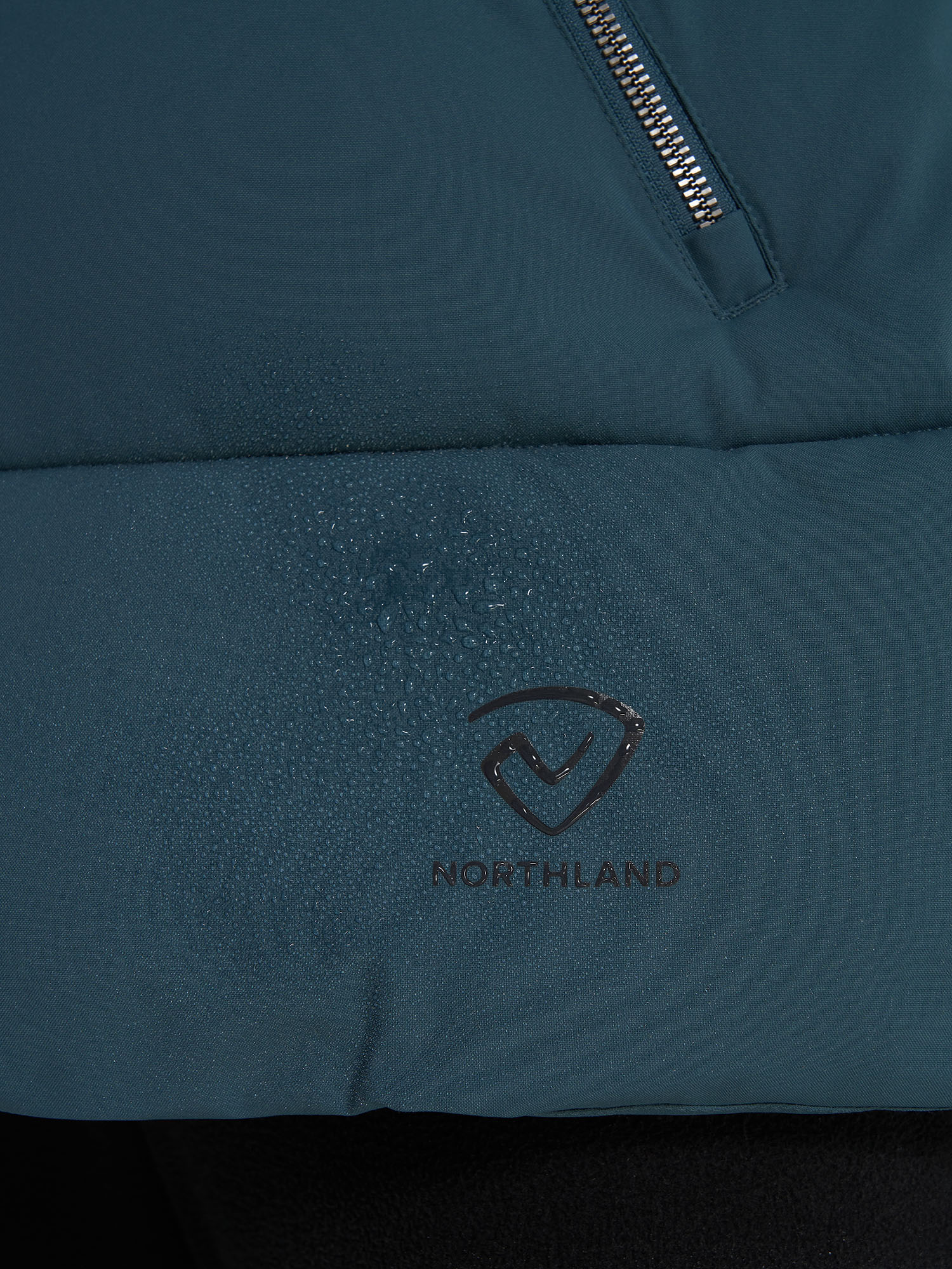 фото Пуховик мужской northland, зеленый