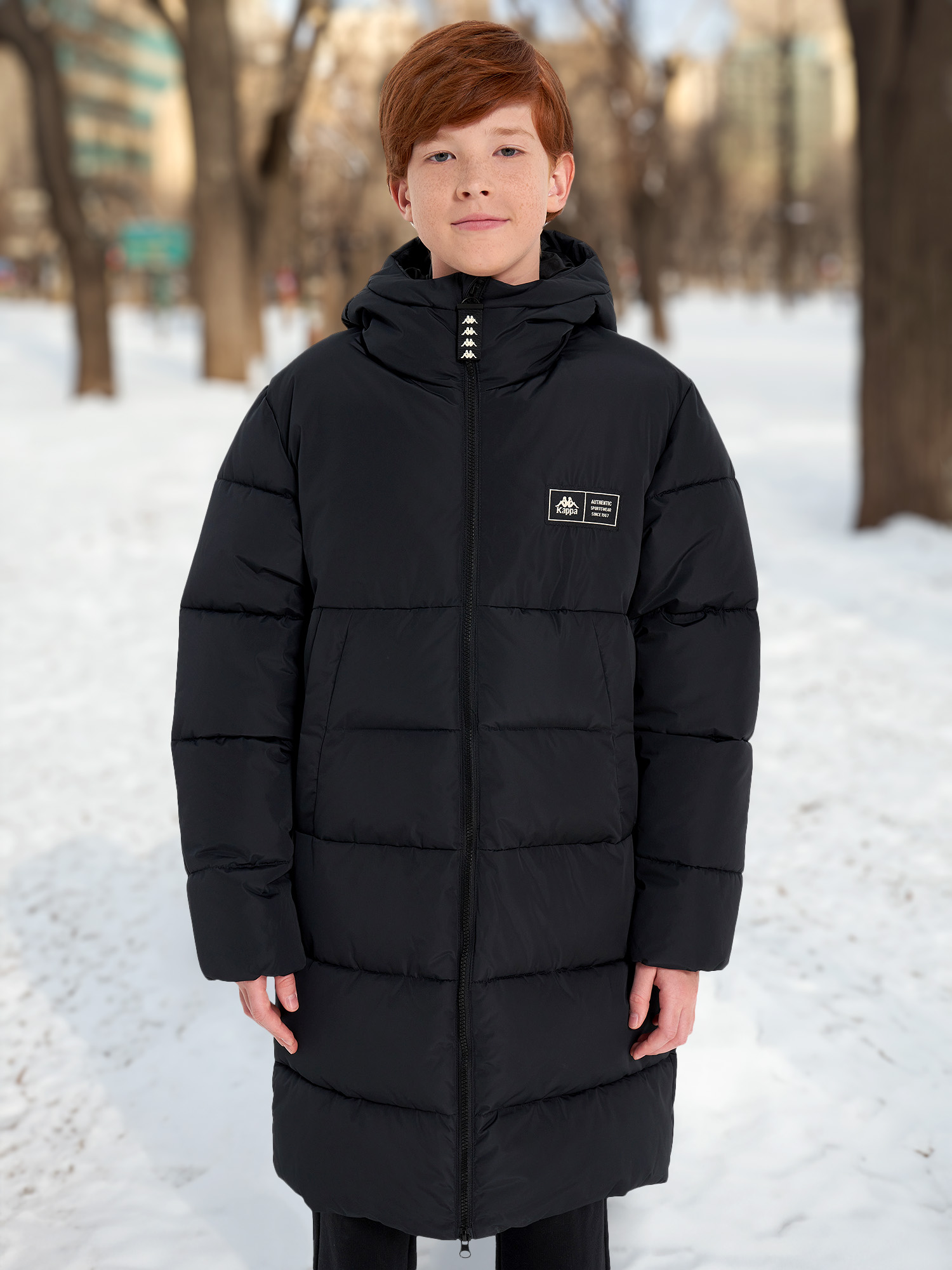 Пуховик для мальчиков Kappa, Черный
Пуховик для мальчиков Kappa, Черный